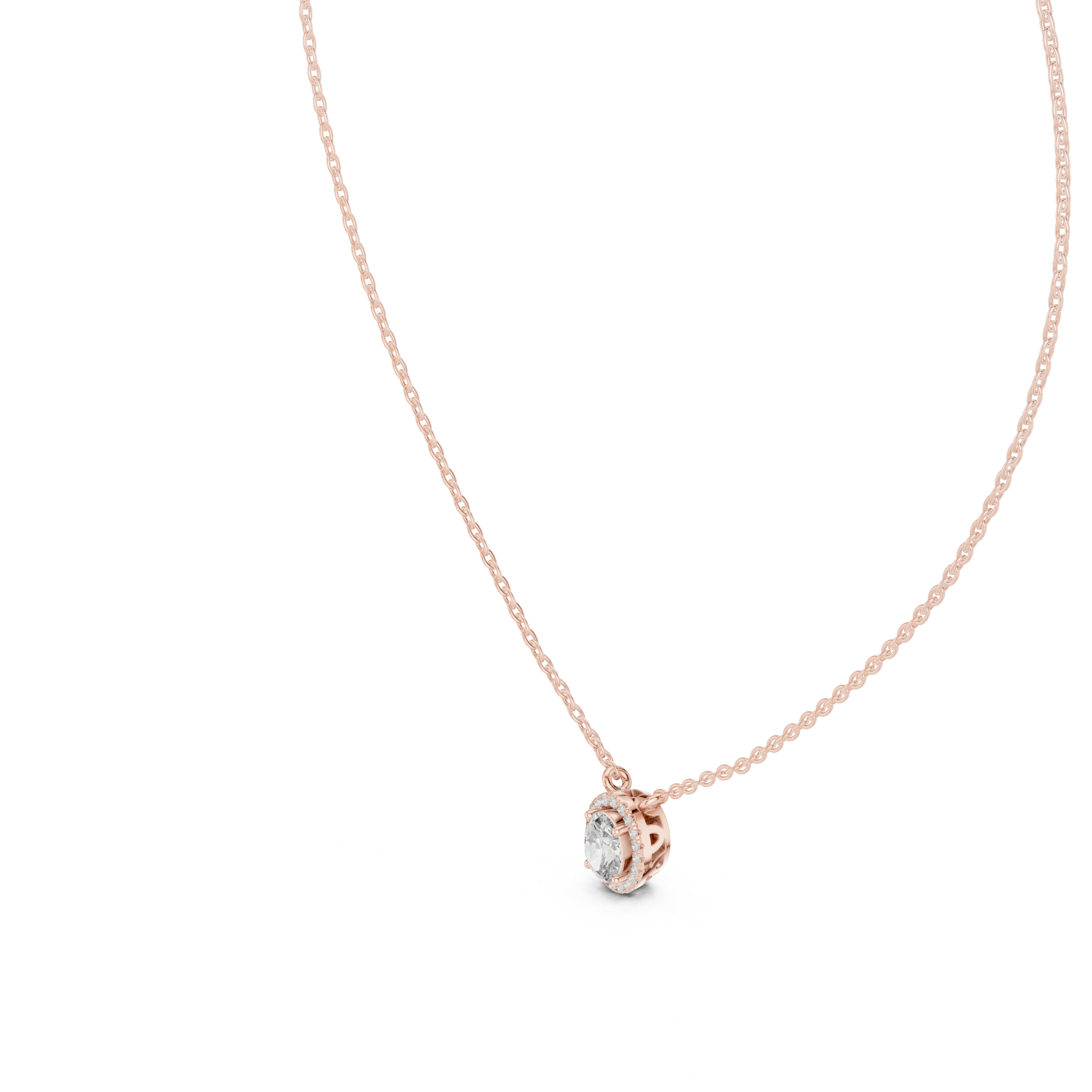 Midnight Star lab grown diamond pendant