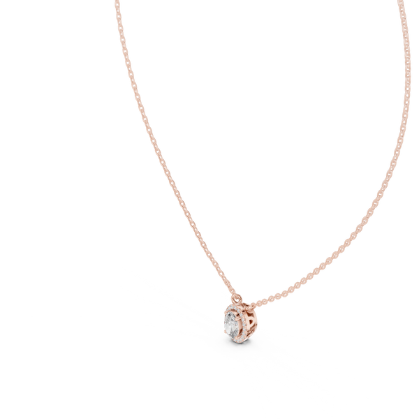 Midnight Star lab grown diamond pendant