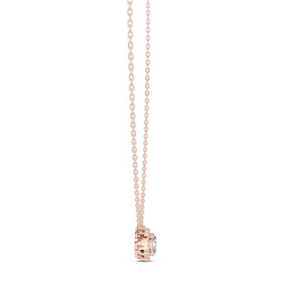 Midnight Star lab grown diamond pendant