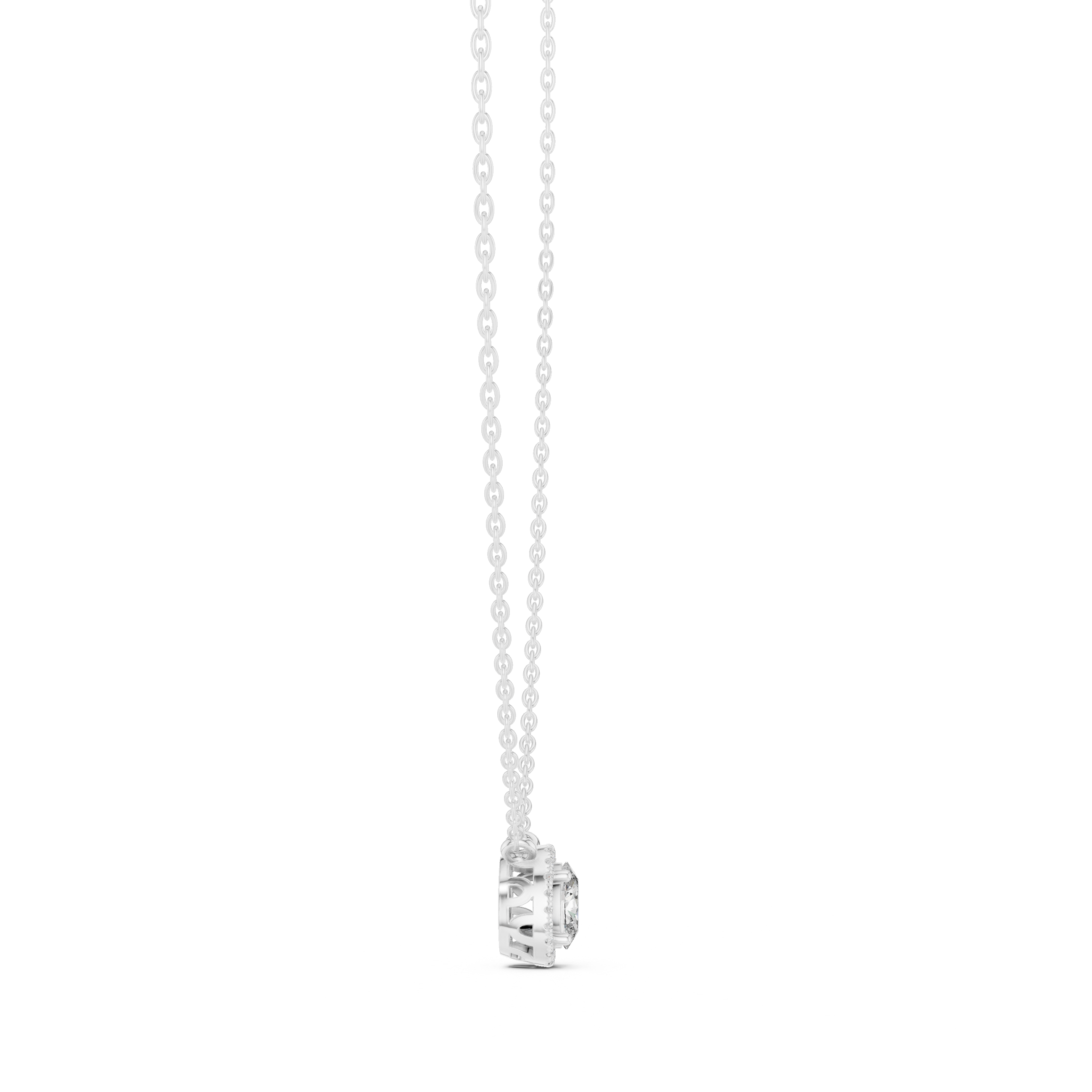 Midnight Star lab grown diamond pendant
