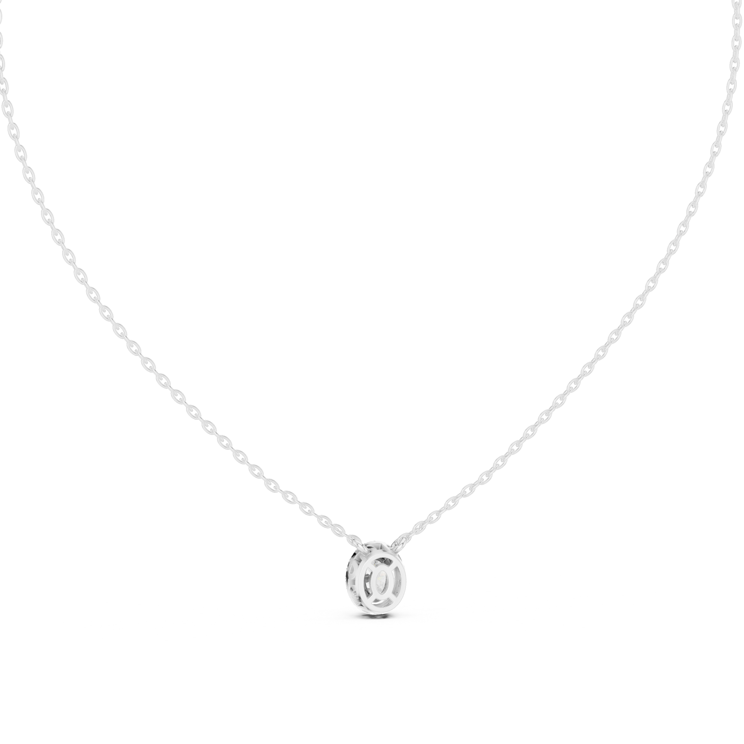 Midnight Star lab grown diamond pendant
