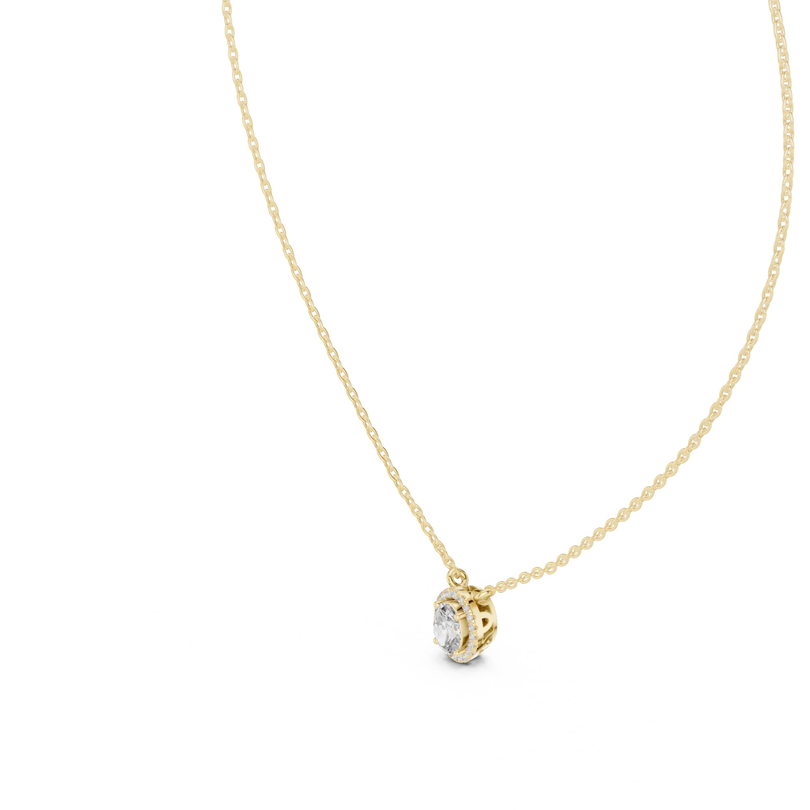 Midnight Star lab grown diamond pendant