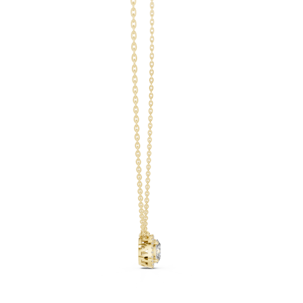 Midnight Star lab grown diamond pendant