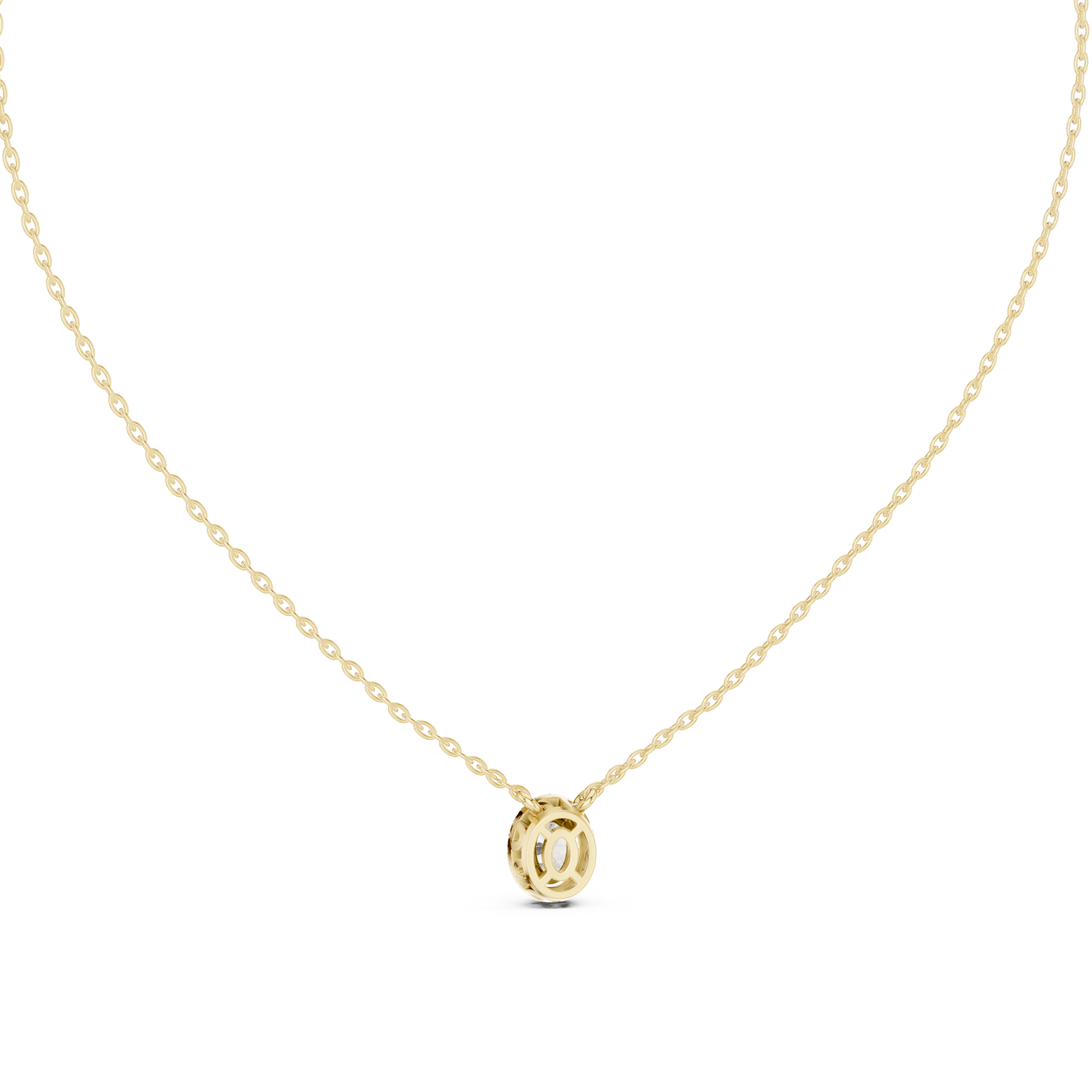 Midnight Star lab grown diamond pendant
