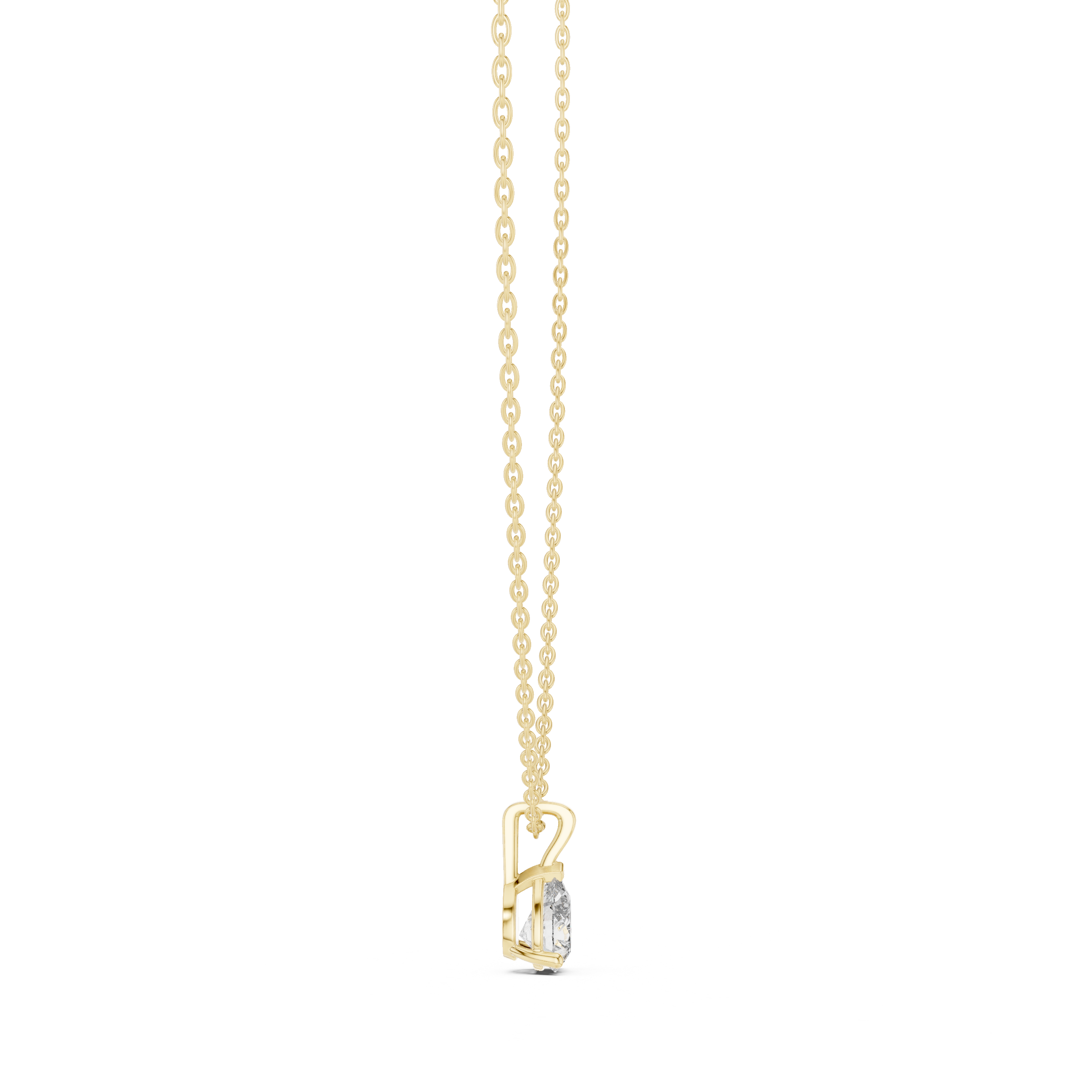 Spring Blossom lab grown diamond pendant