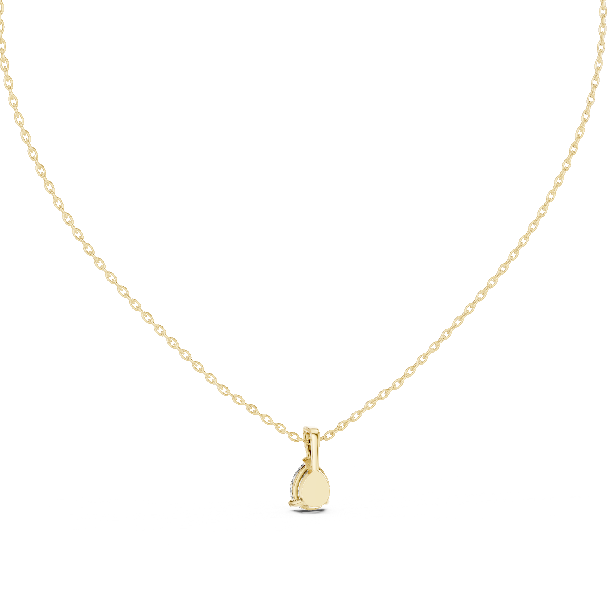 Spring Blossom lab grown diamond pendant