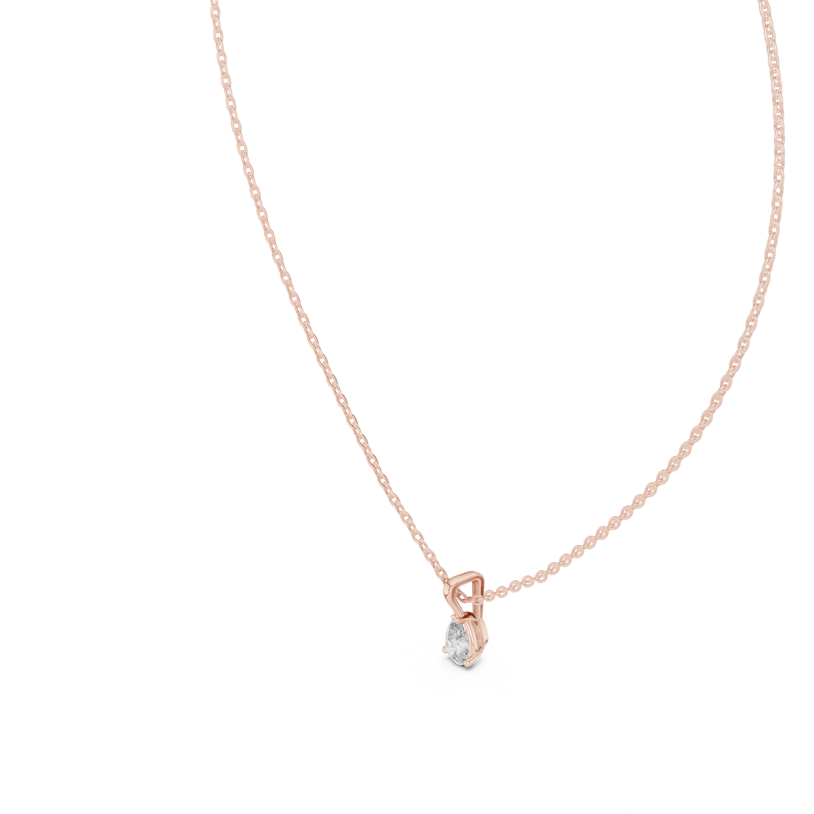 Rare Gem lab grown diamond pendant