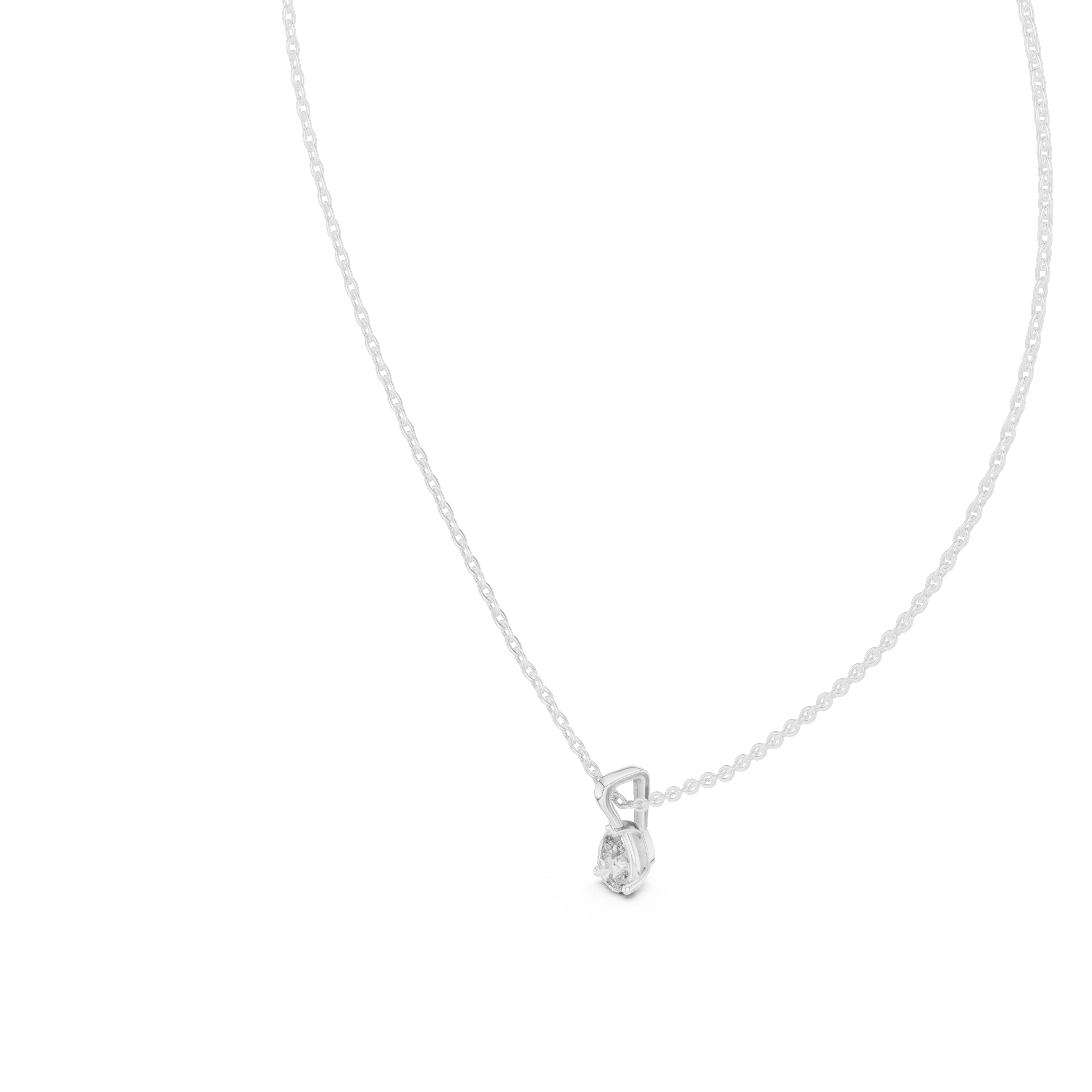 Rare Gem lab grown diamond pendant
