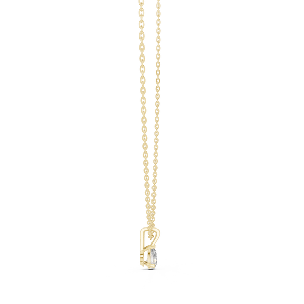 Rare Gem lab grown diamond pendant