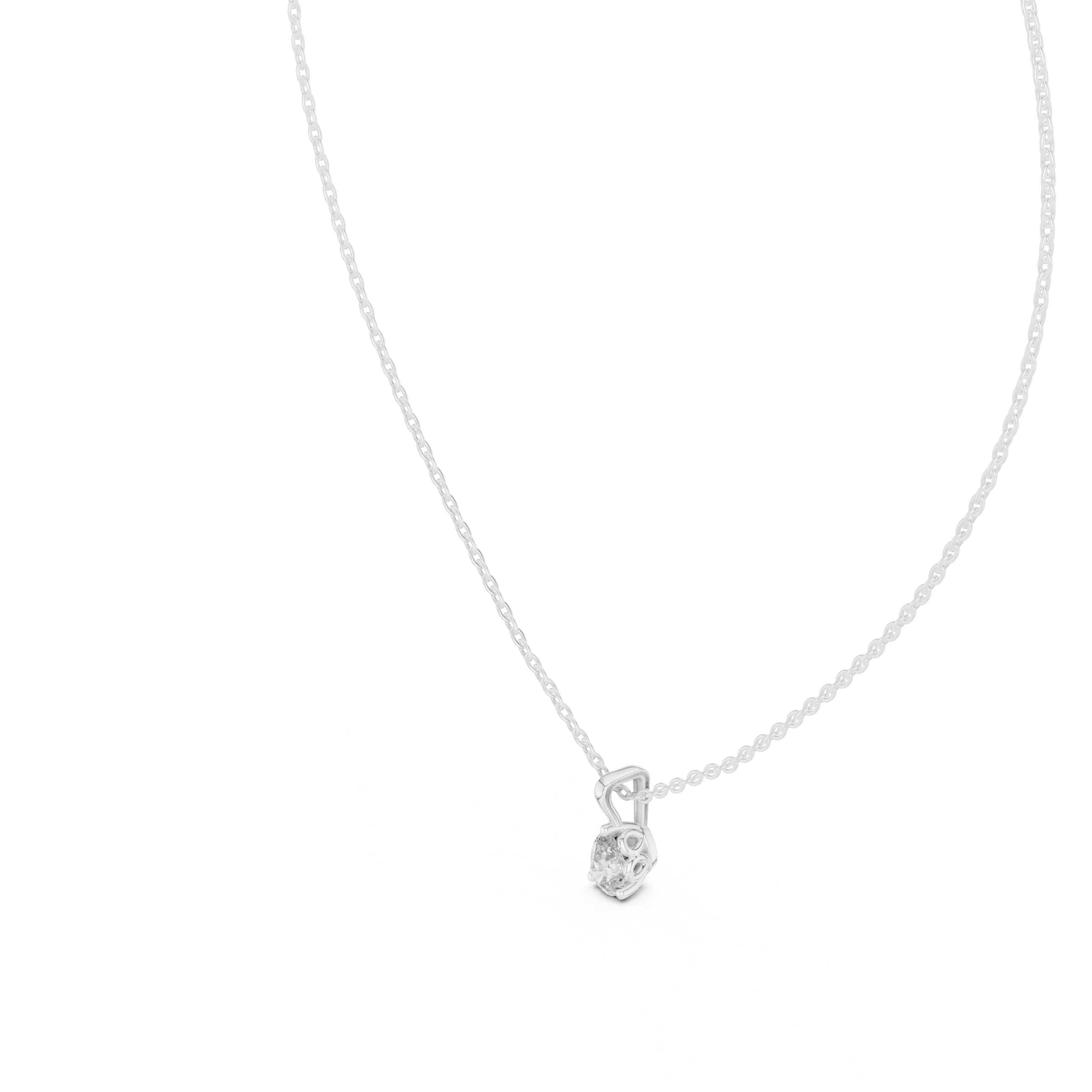 Holy Light lab grown diamond pendant