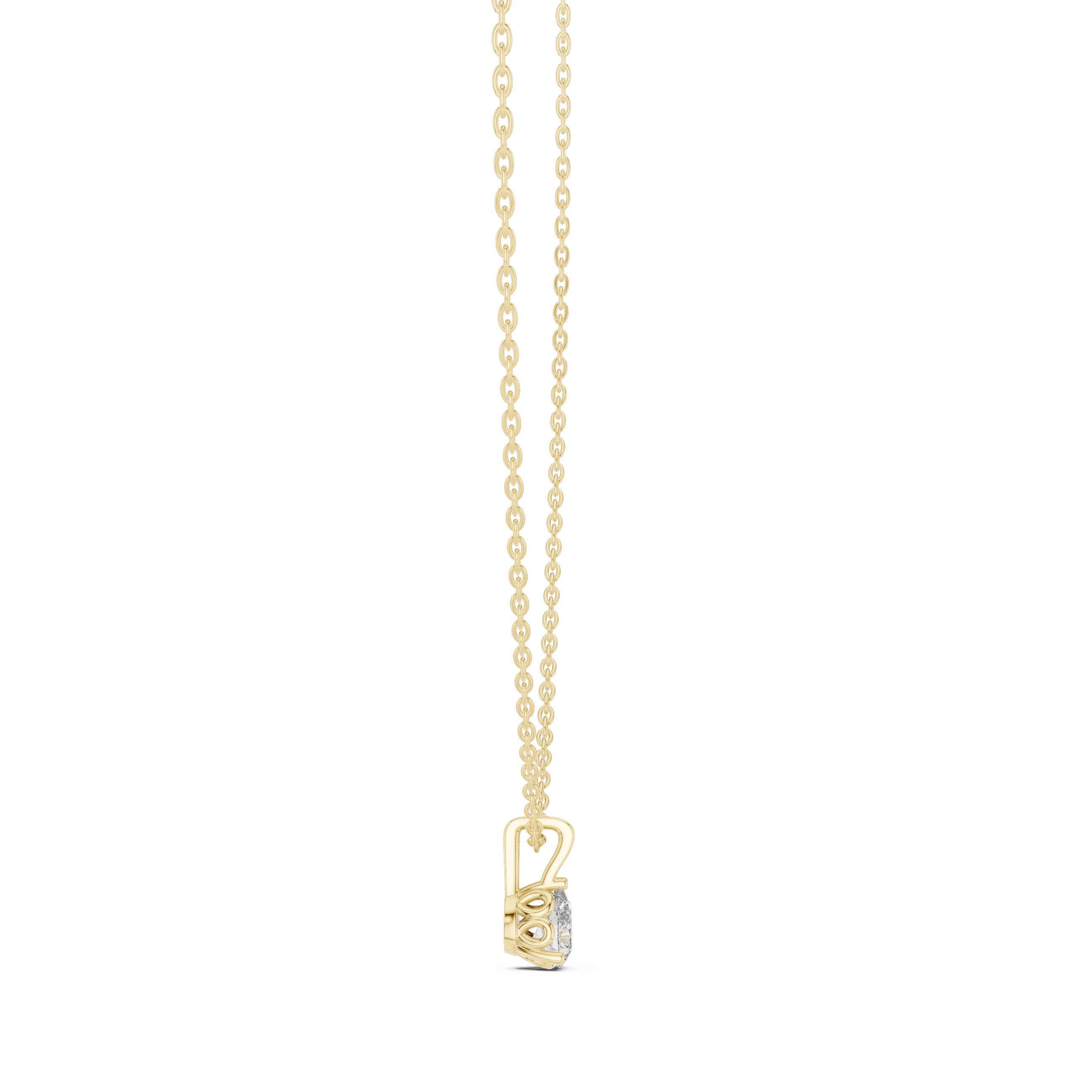 Holy Light lab grown diamond pendant