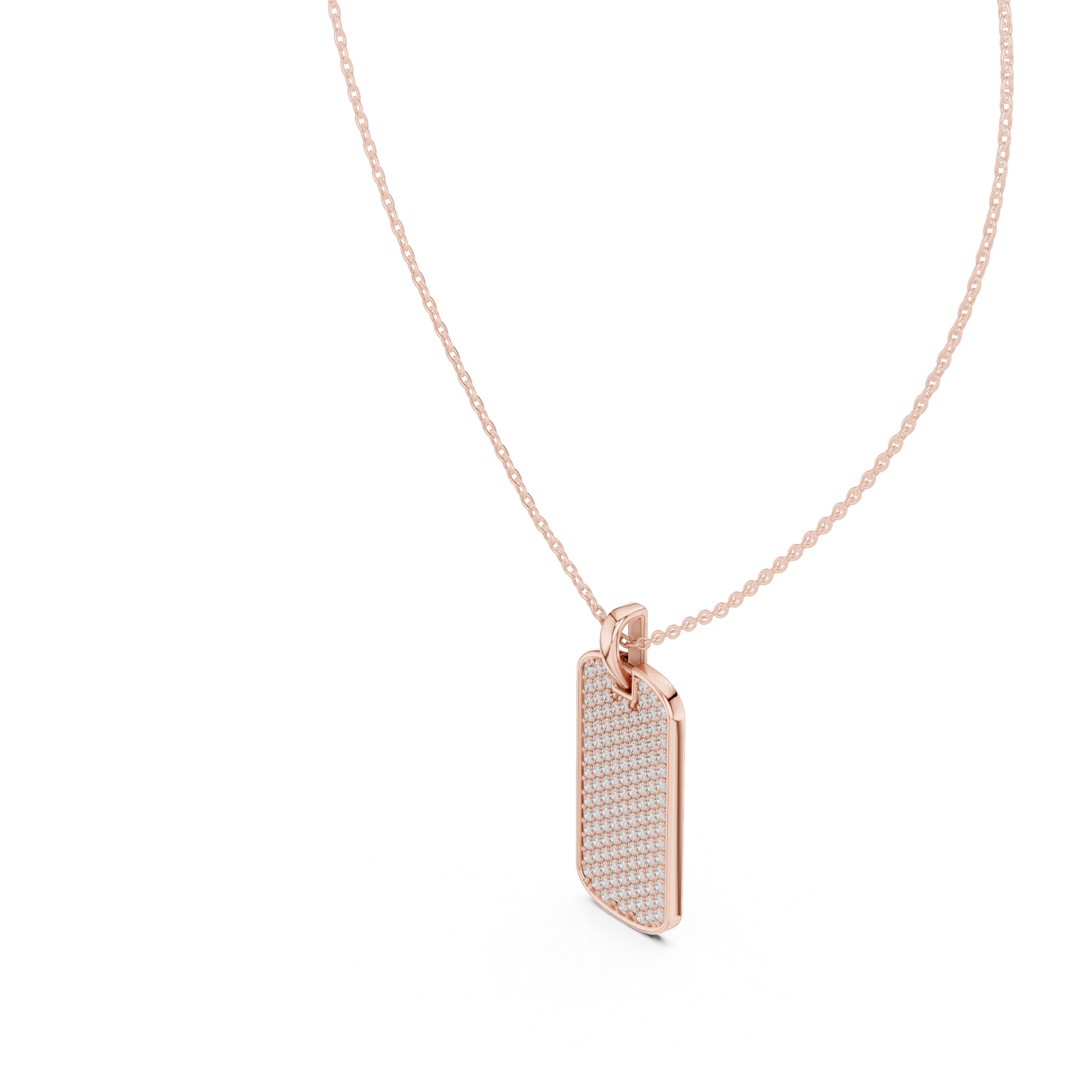 Good Spirit lab grown diamond pendant