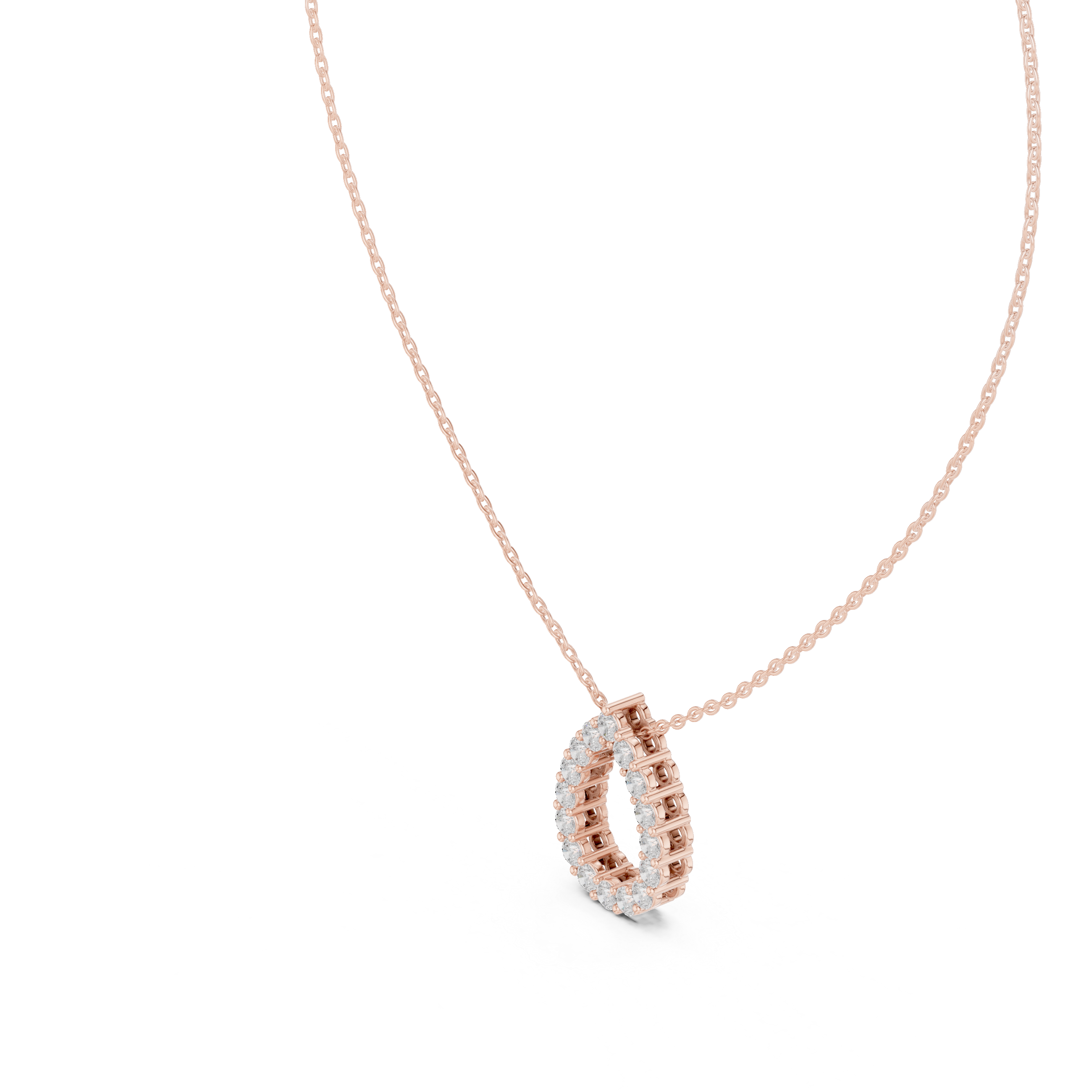 Sweet Promise lab grown diamond pendant