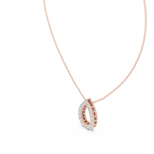Sweet Promise lab grown diamond pendant