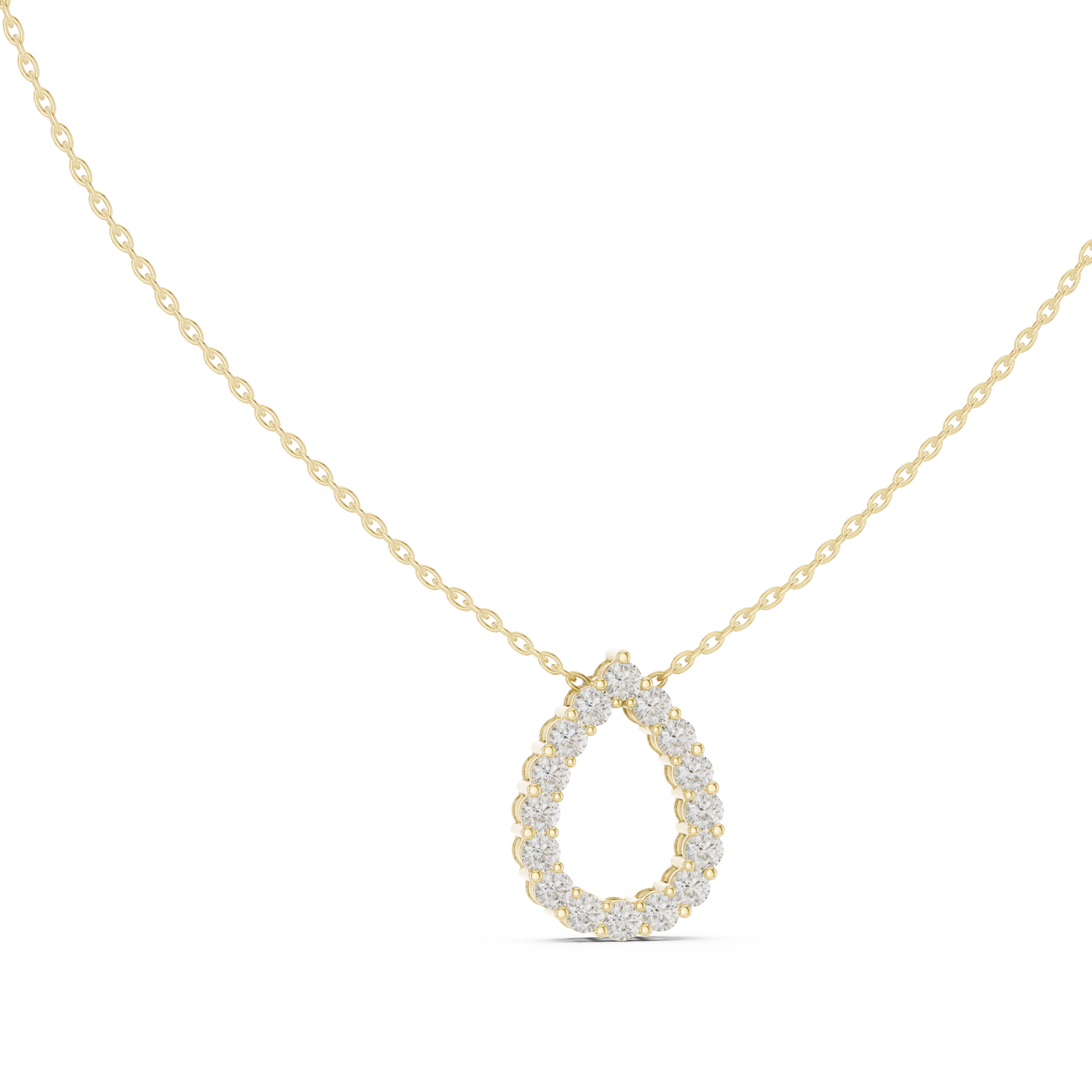 Sweet Promise lab grown diamond pendant