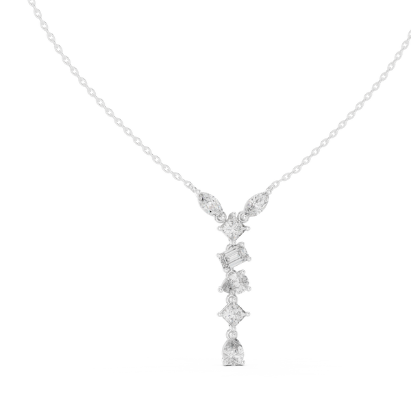 Good Luck lab grown diamond pendant