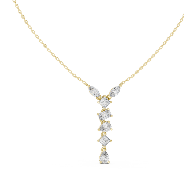 Good Luck lab grown diamond pendant