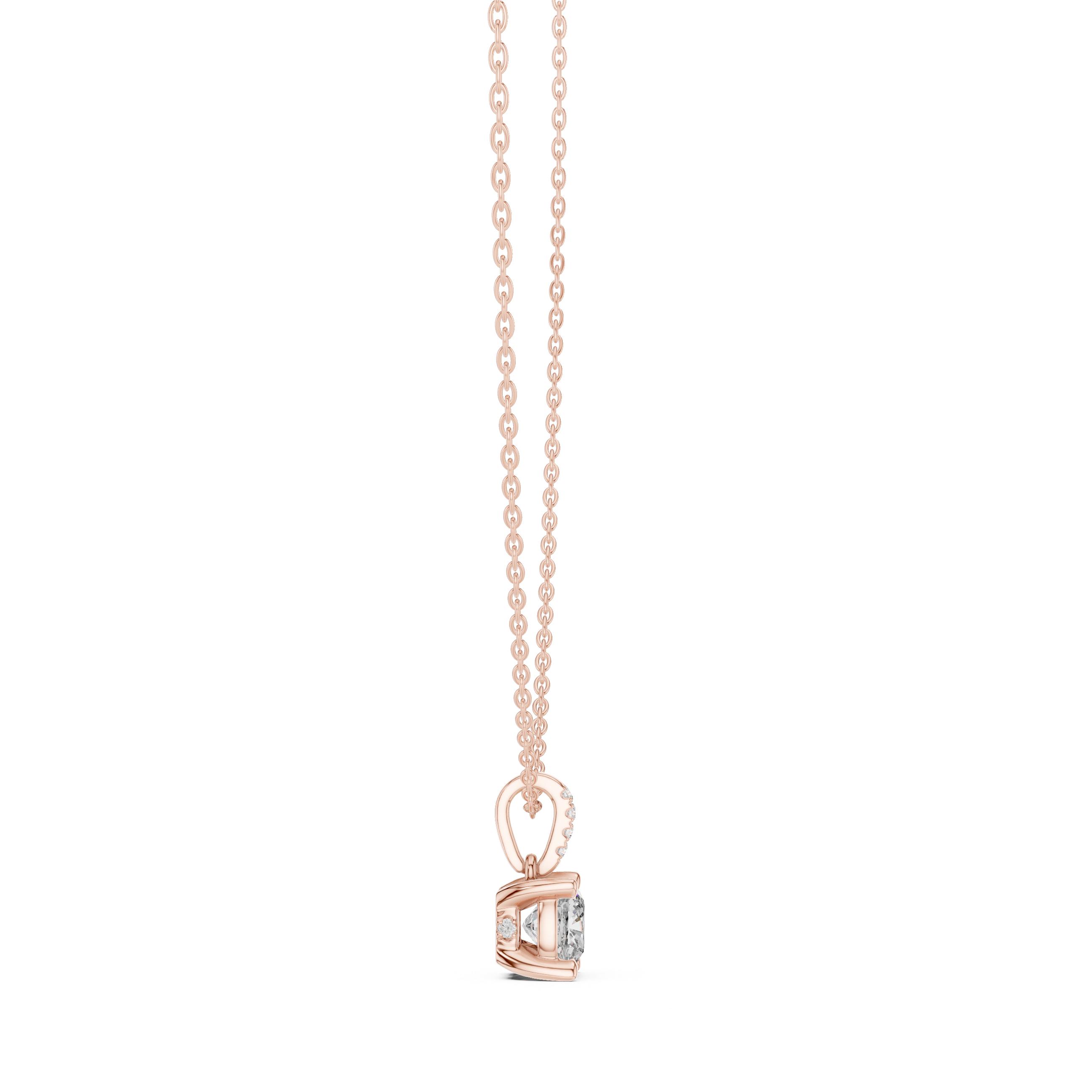 Pure Soul lab grown diamond pendant
