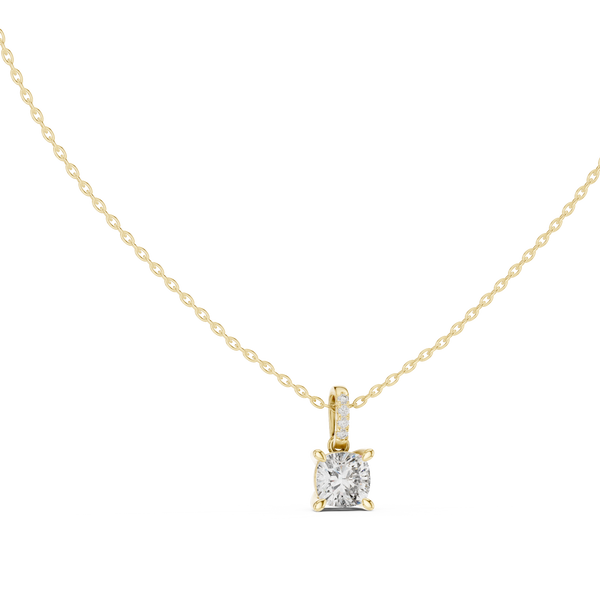 Pure Soul lab grown diamond pendant