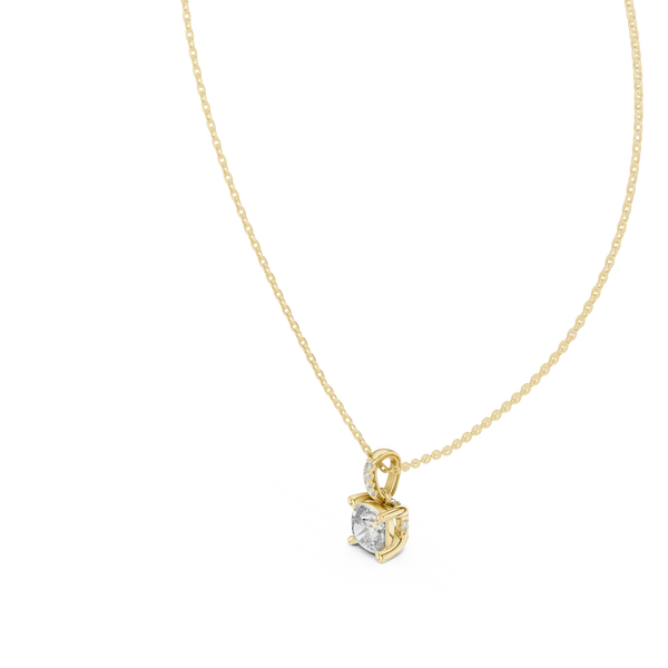Pure Soul lab grown diamond pendant