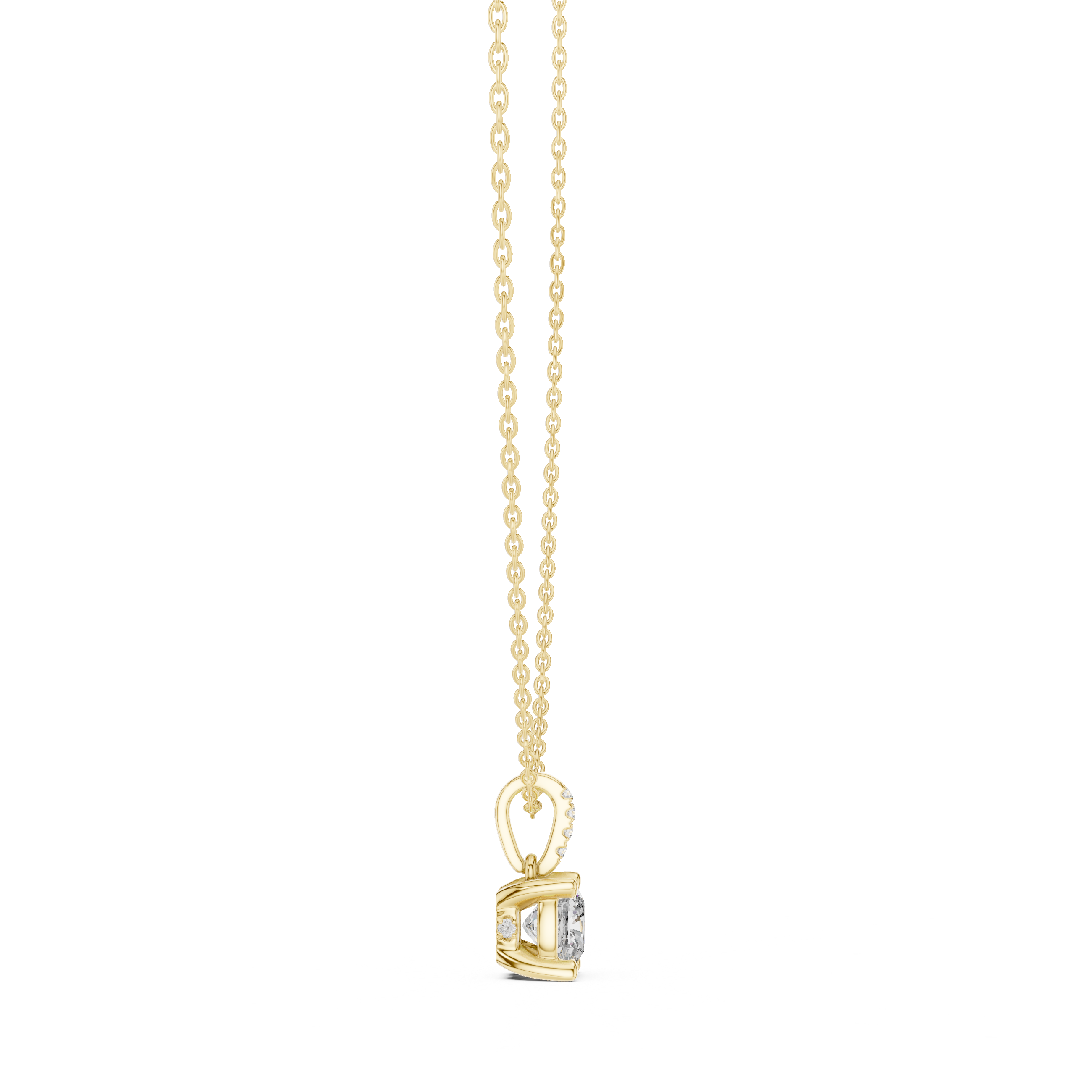 Pure Soul lab grown diamond pendant