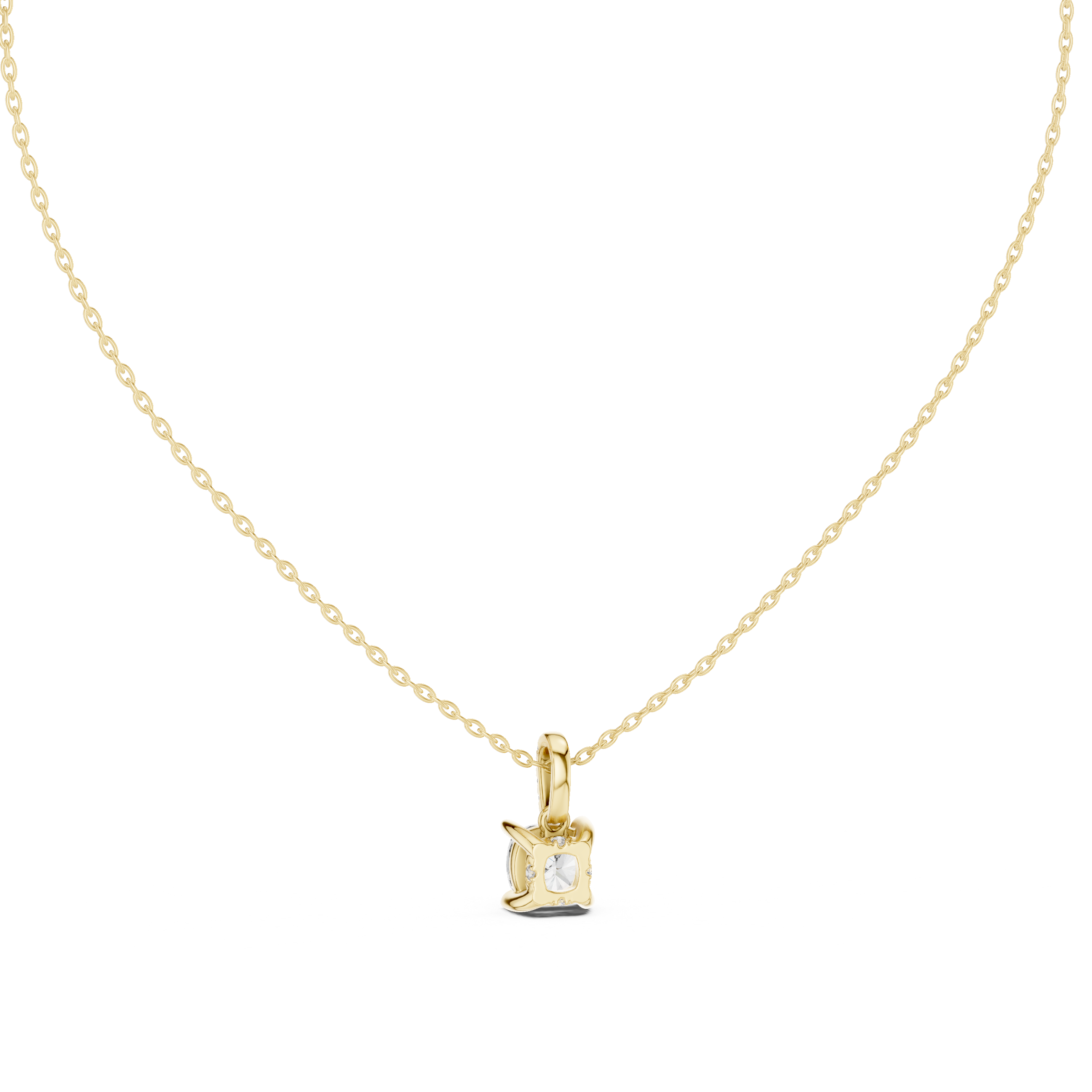 Pure Soul lab grown diamond pendant