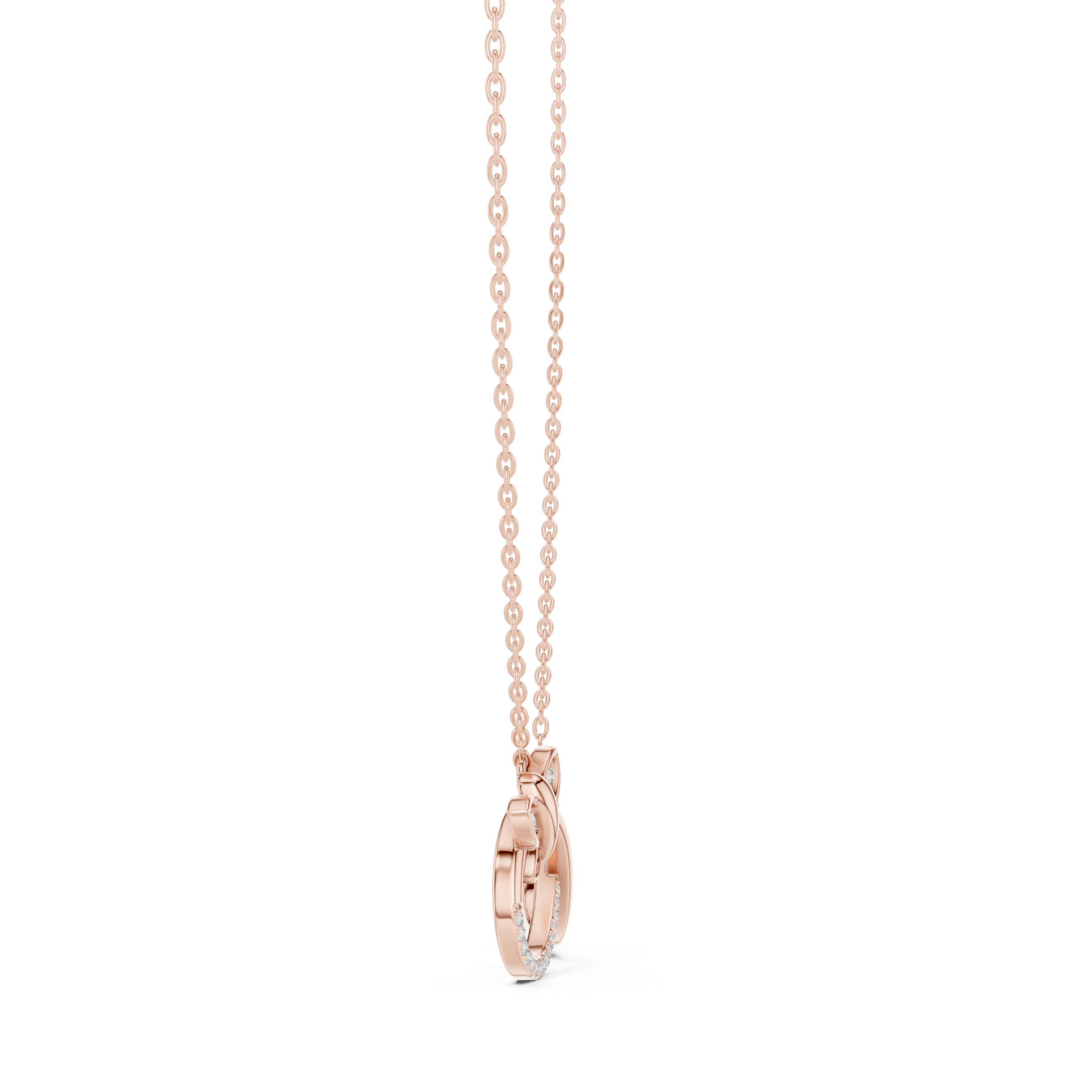 Noble Heart lab grown diamond pendant