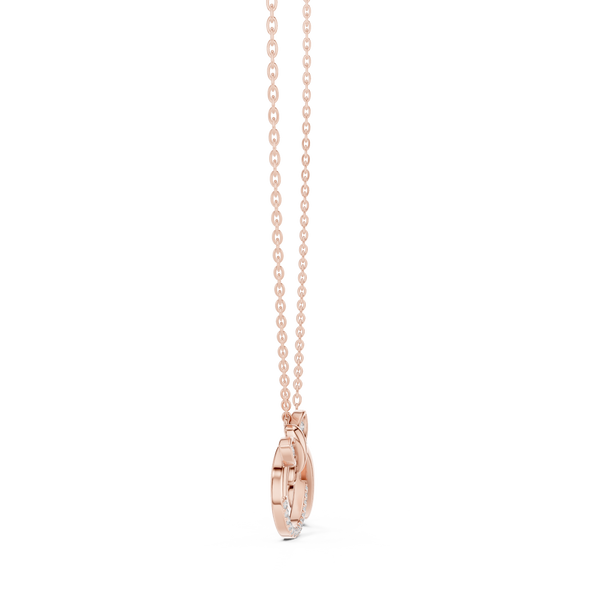 Noble Heart lab grown diamond pendant