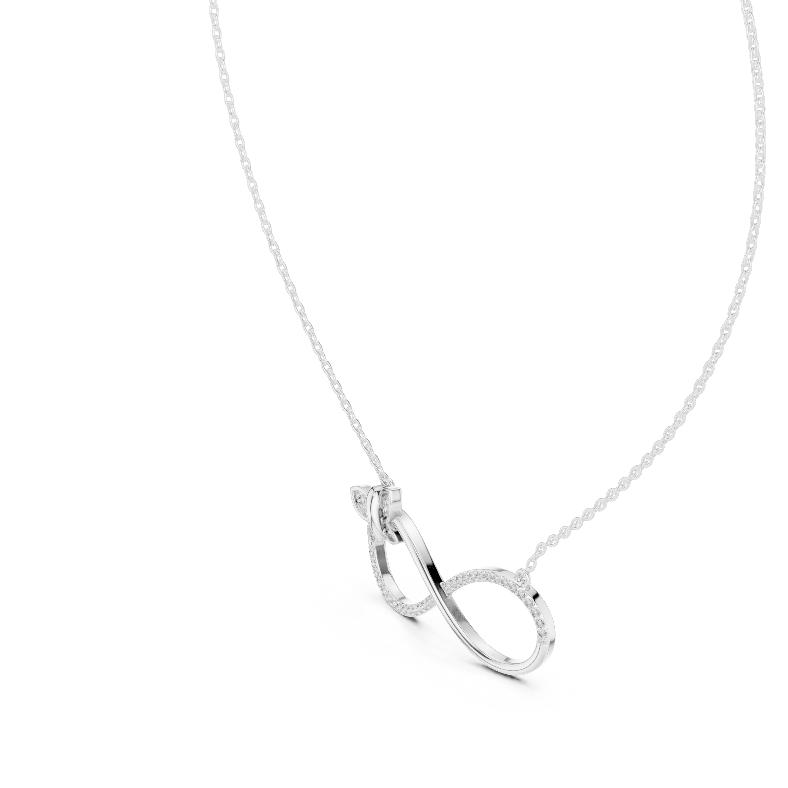 Noble Heart lab grown diamond pendant