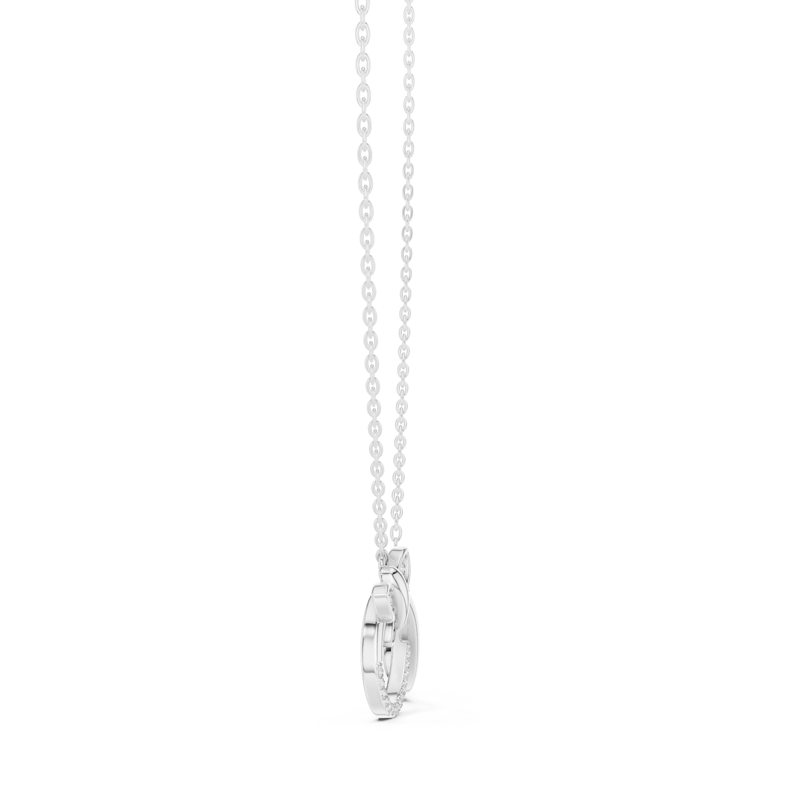 Noble Heart lab grown diamond pendant