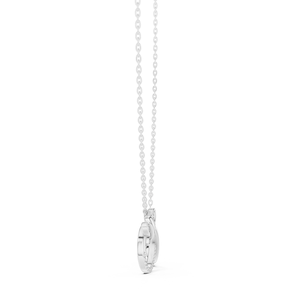 Noble Heart lab grown diamond pendant