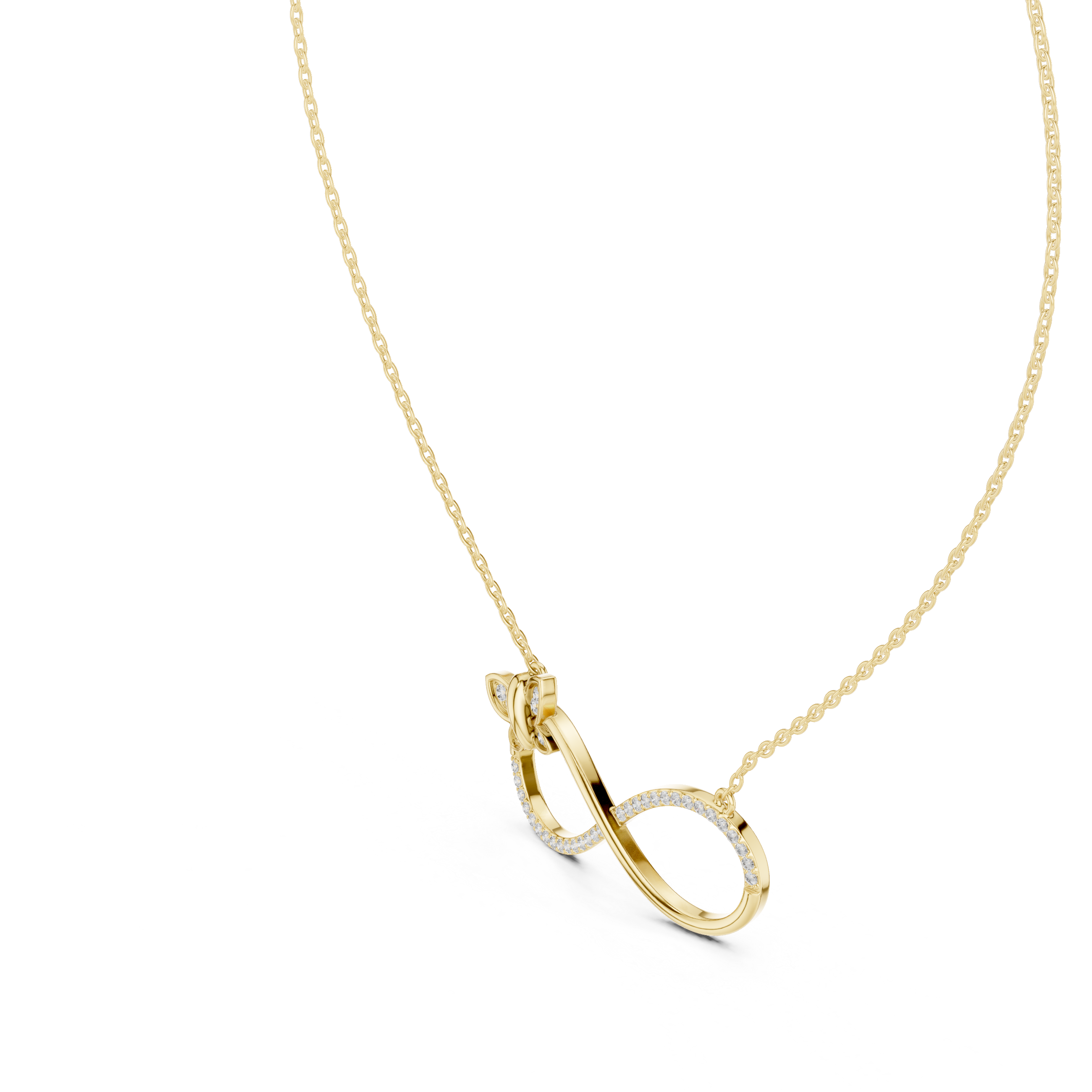 Noble Heart lab grown diamond pendant