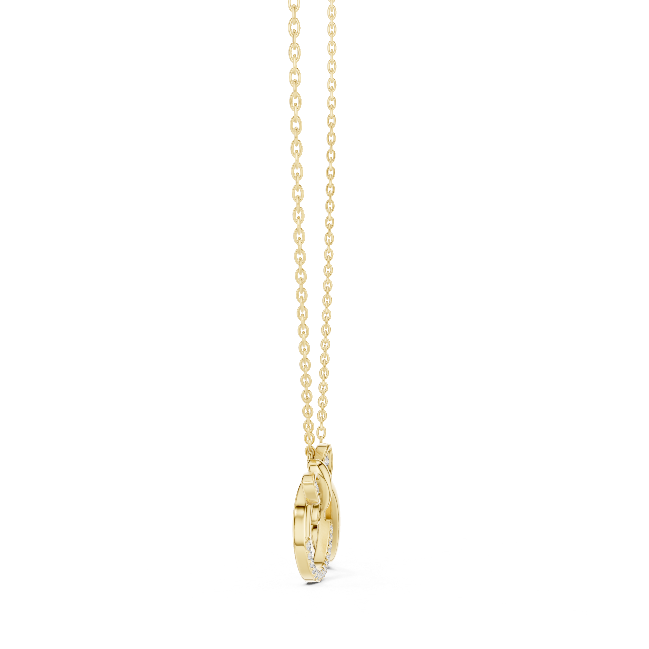 Noble Heart lab grown diamond pendant