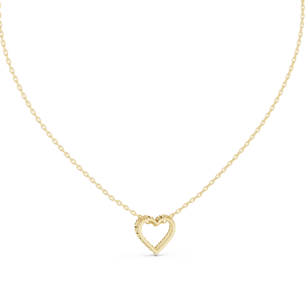 Deep Love lab grown diamond pendant