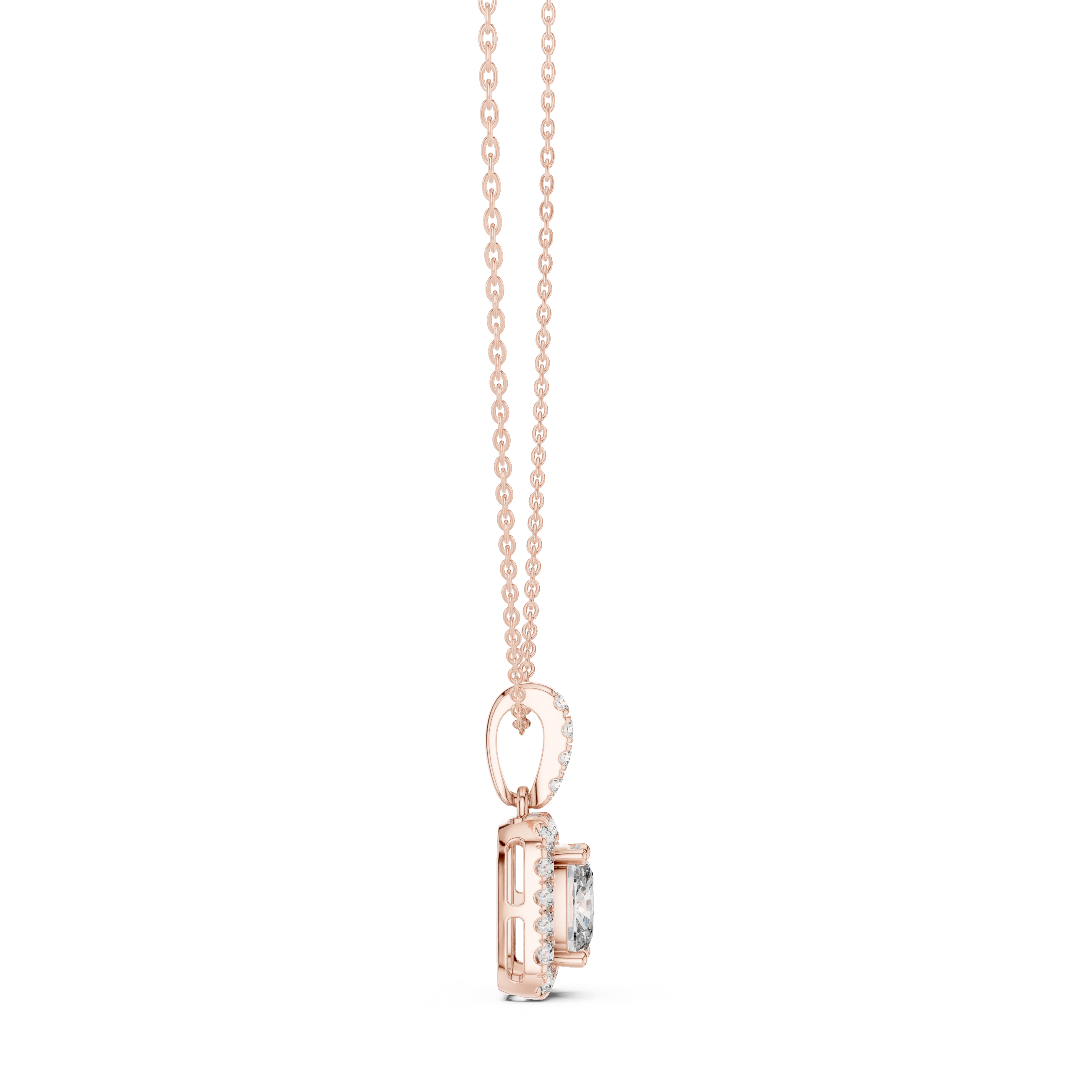 True Love lab grown diamond pendant