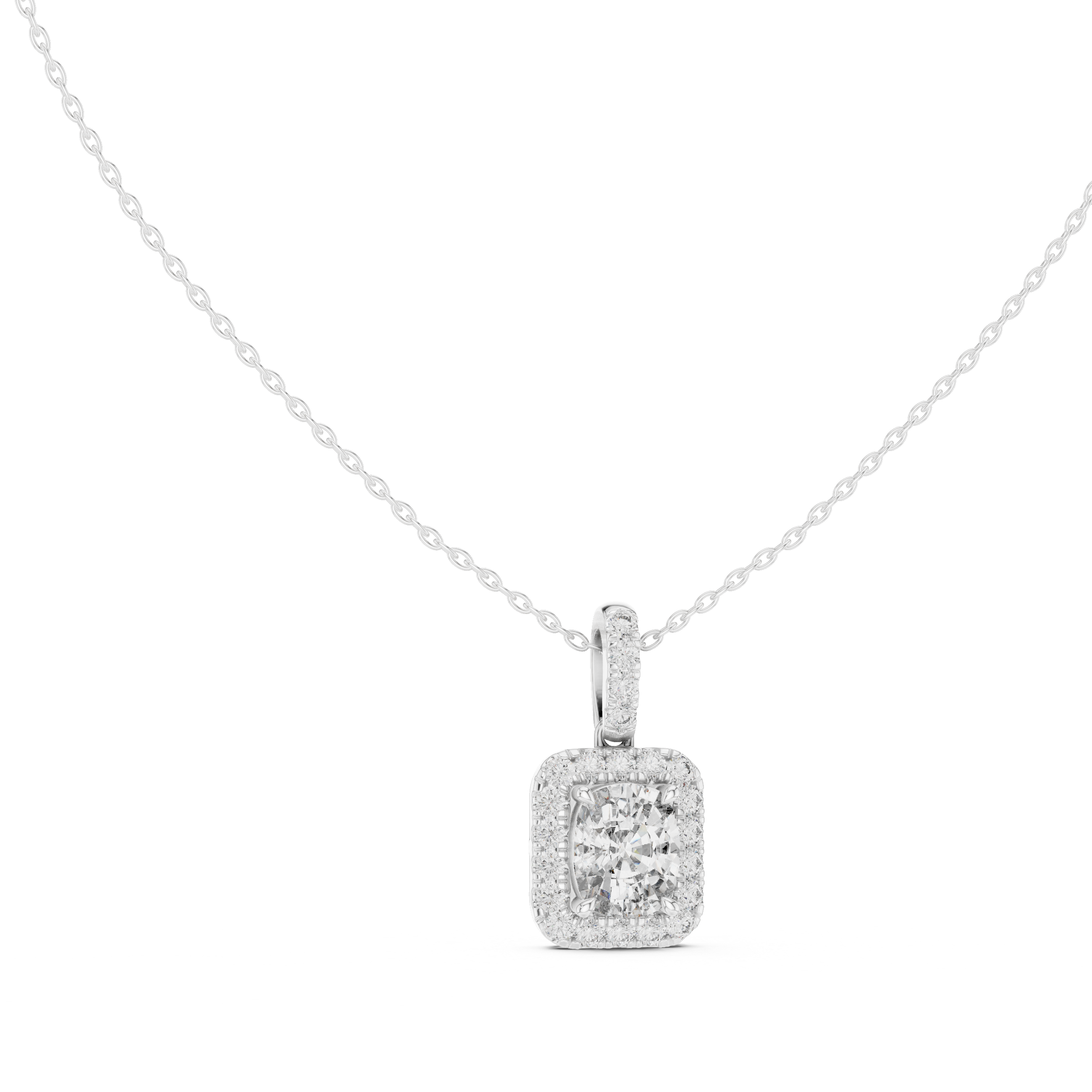 True Love lab grown diamond pendant