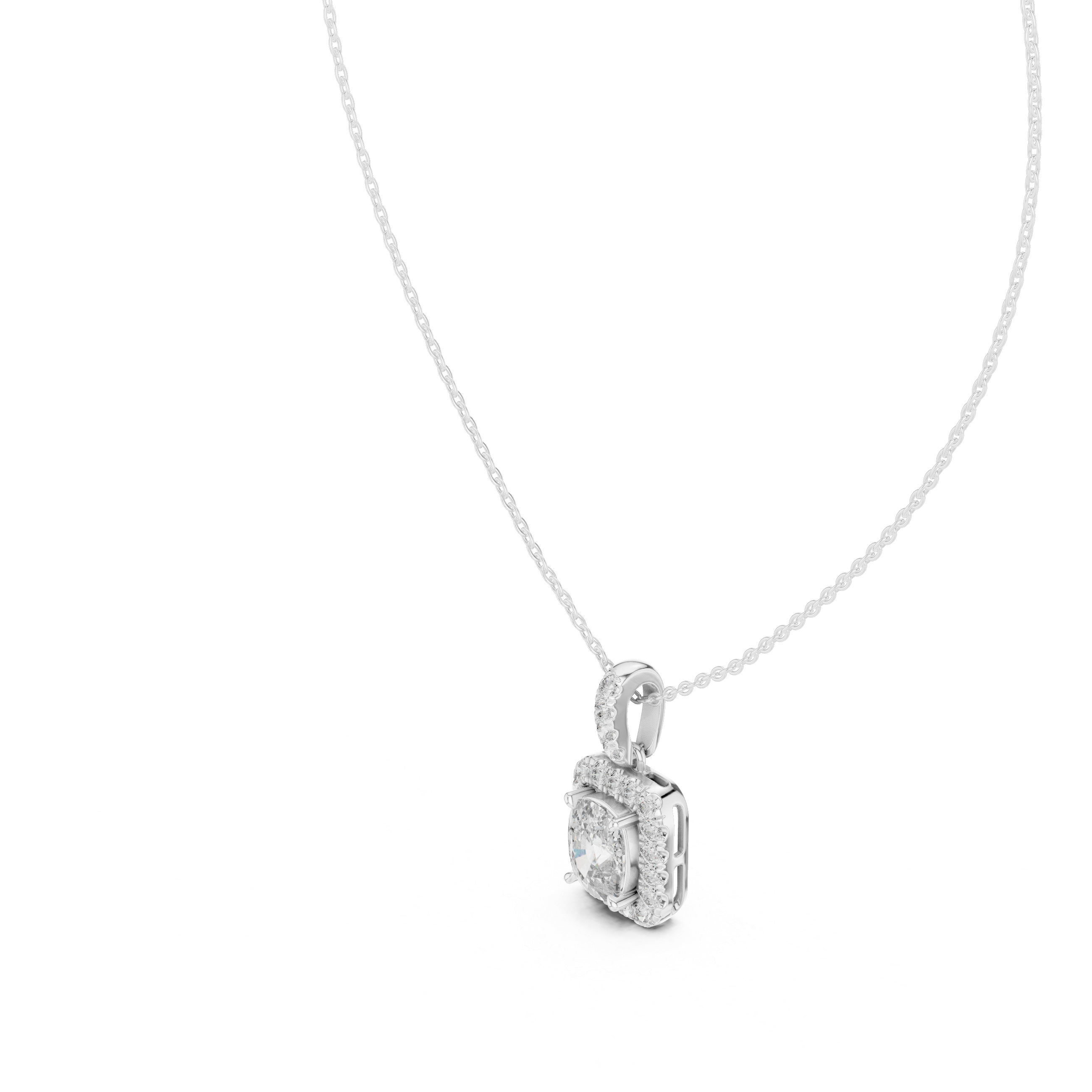 True Love lab grown diamond pendant