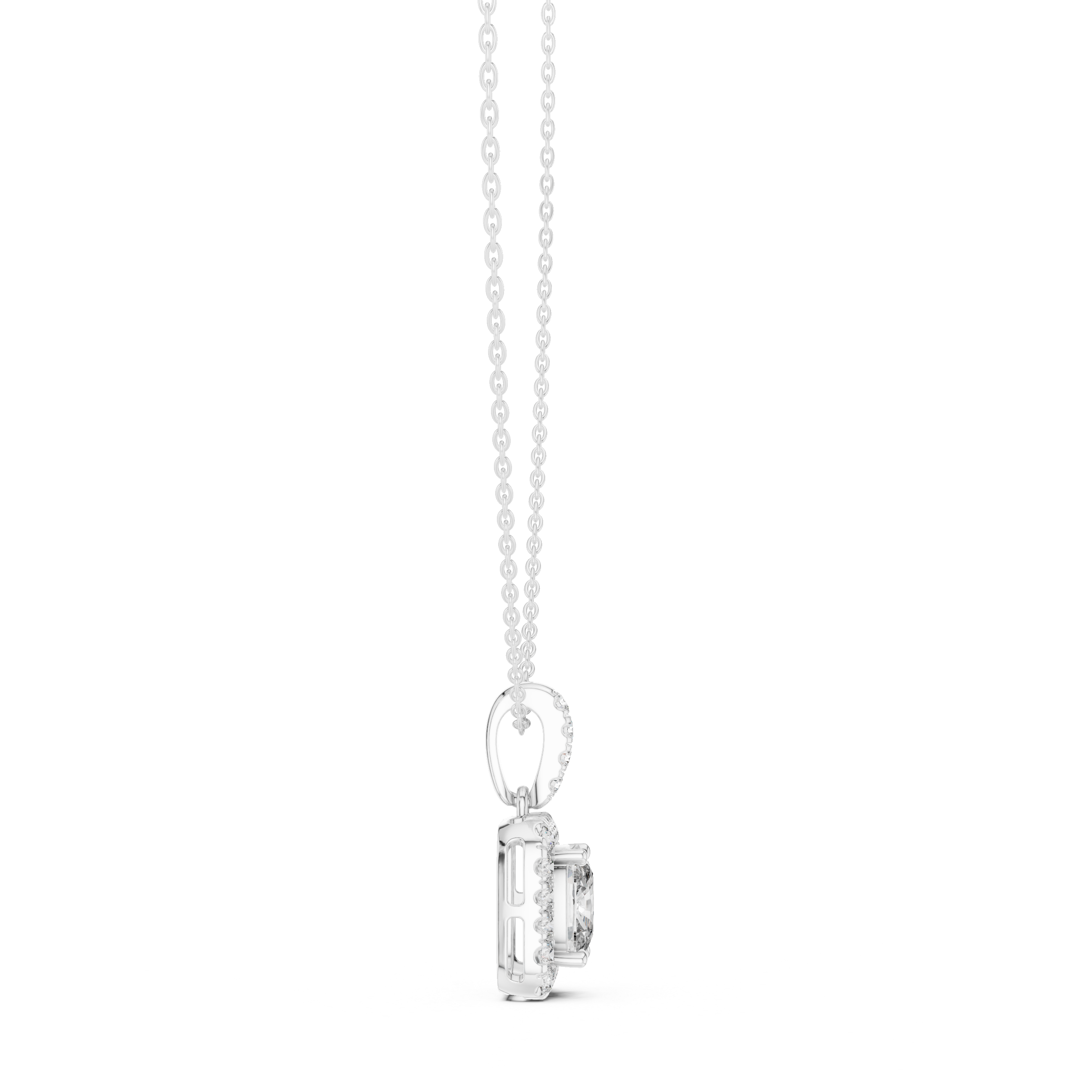 True Love lab grown diamond pendant