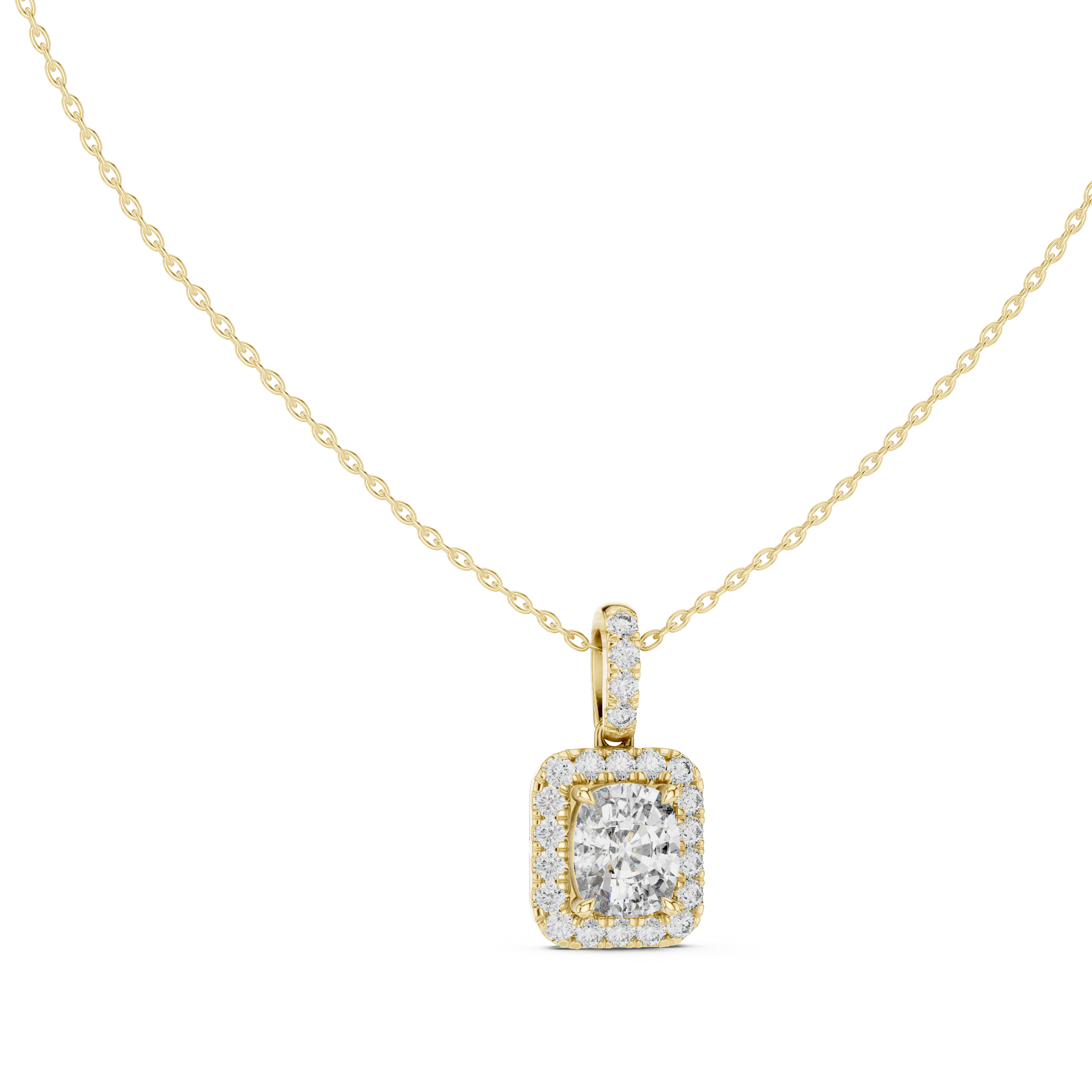 True Love lab grown diamond pendant