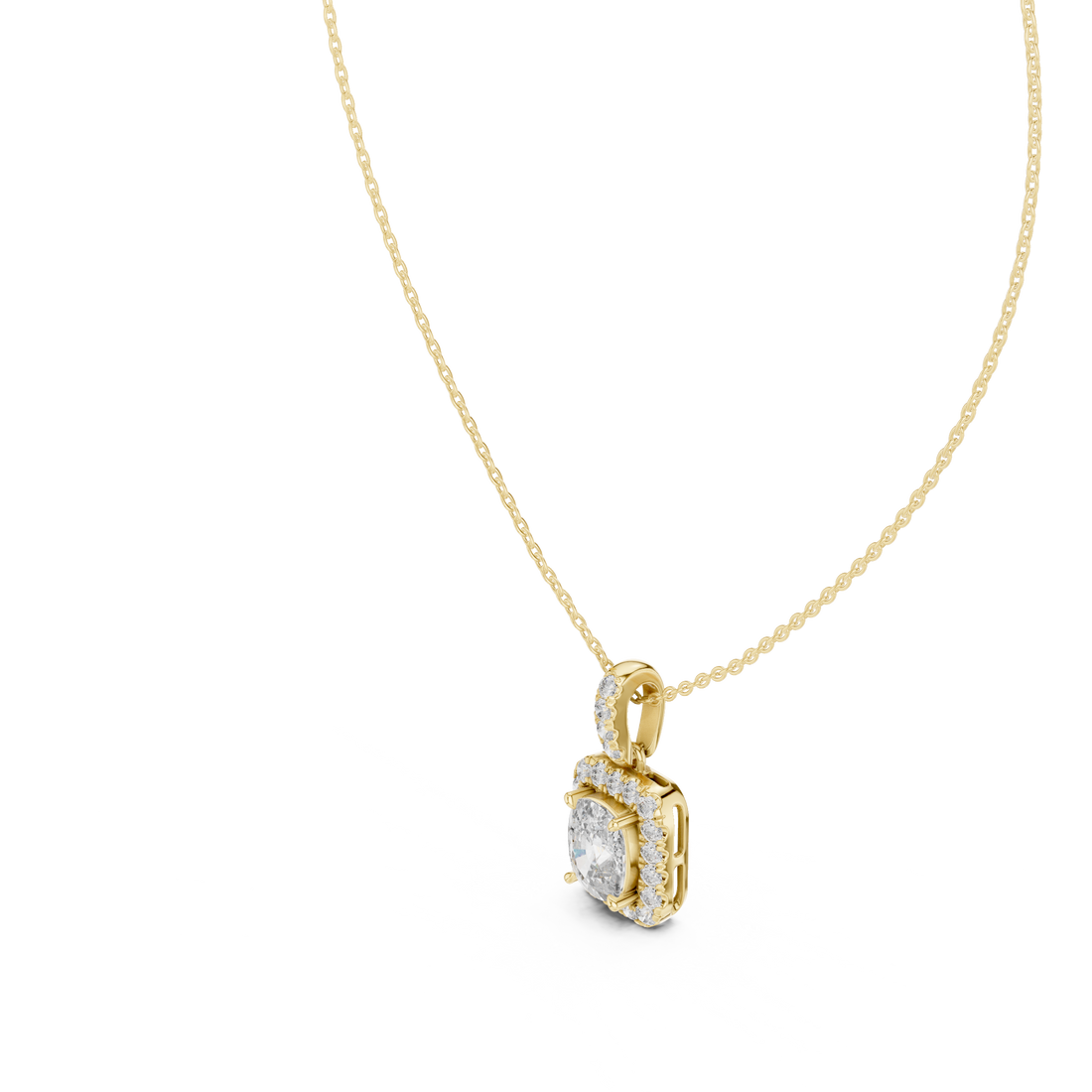 True Love lab grown diamond pendant