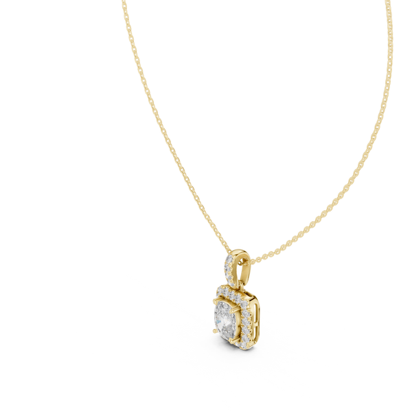 True Love lab grown diamond pendant