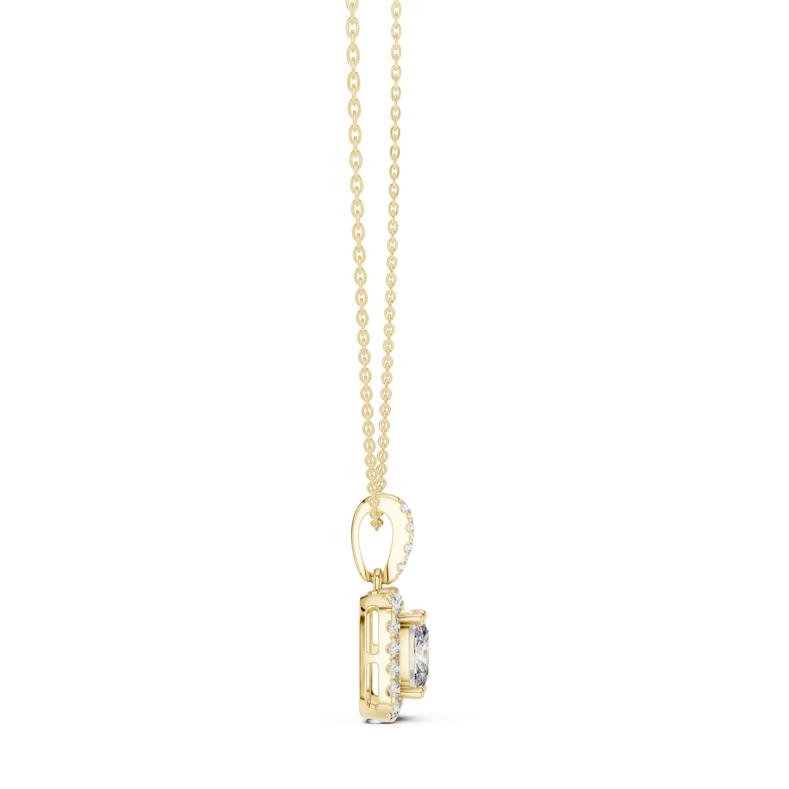 True Love lab grown diamond pendant