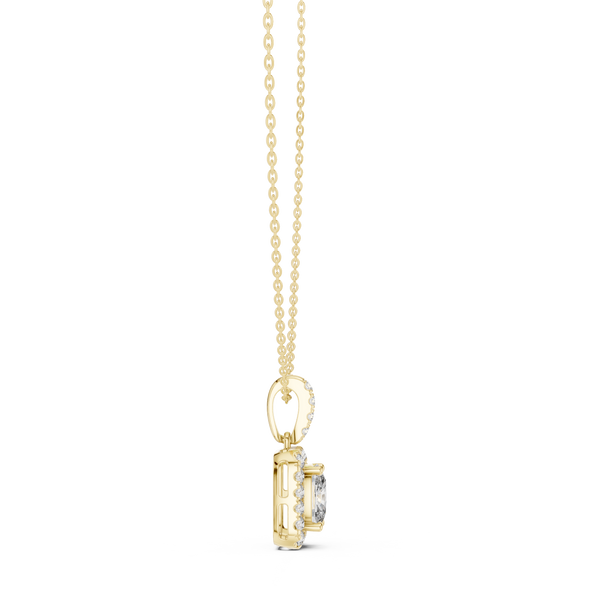 True Love lab grown diamond pendant