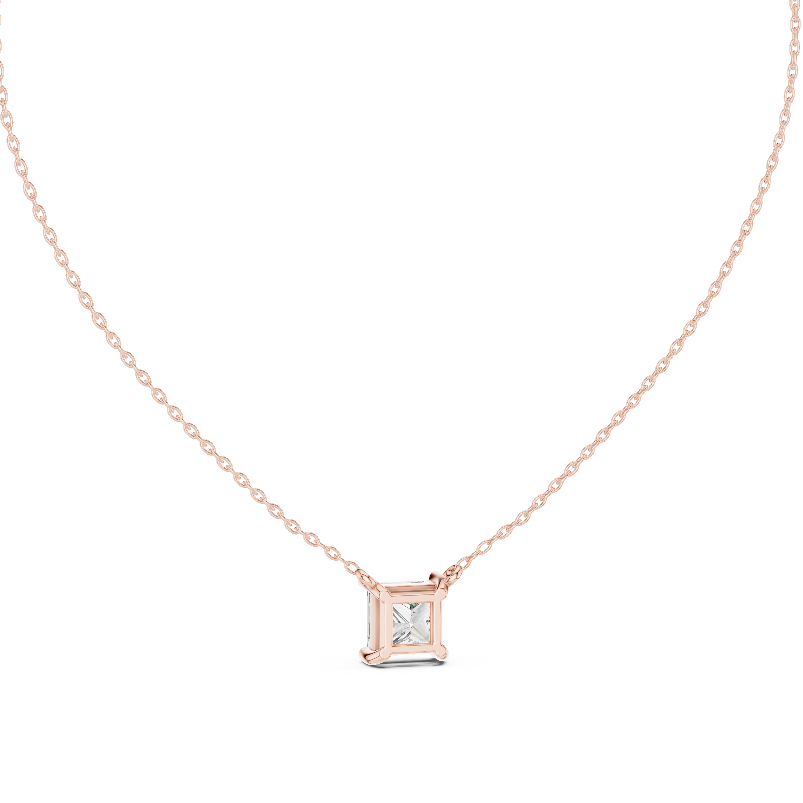Moon Beam lab grown diamond pendant
