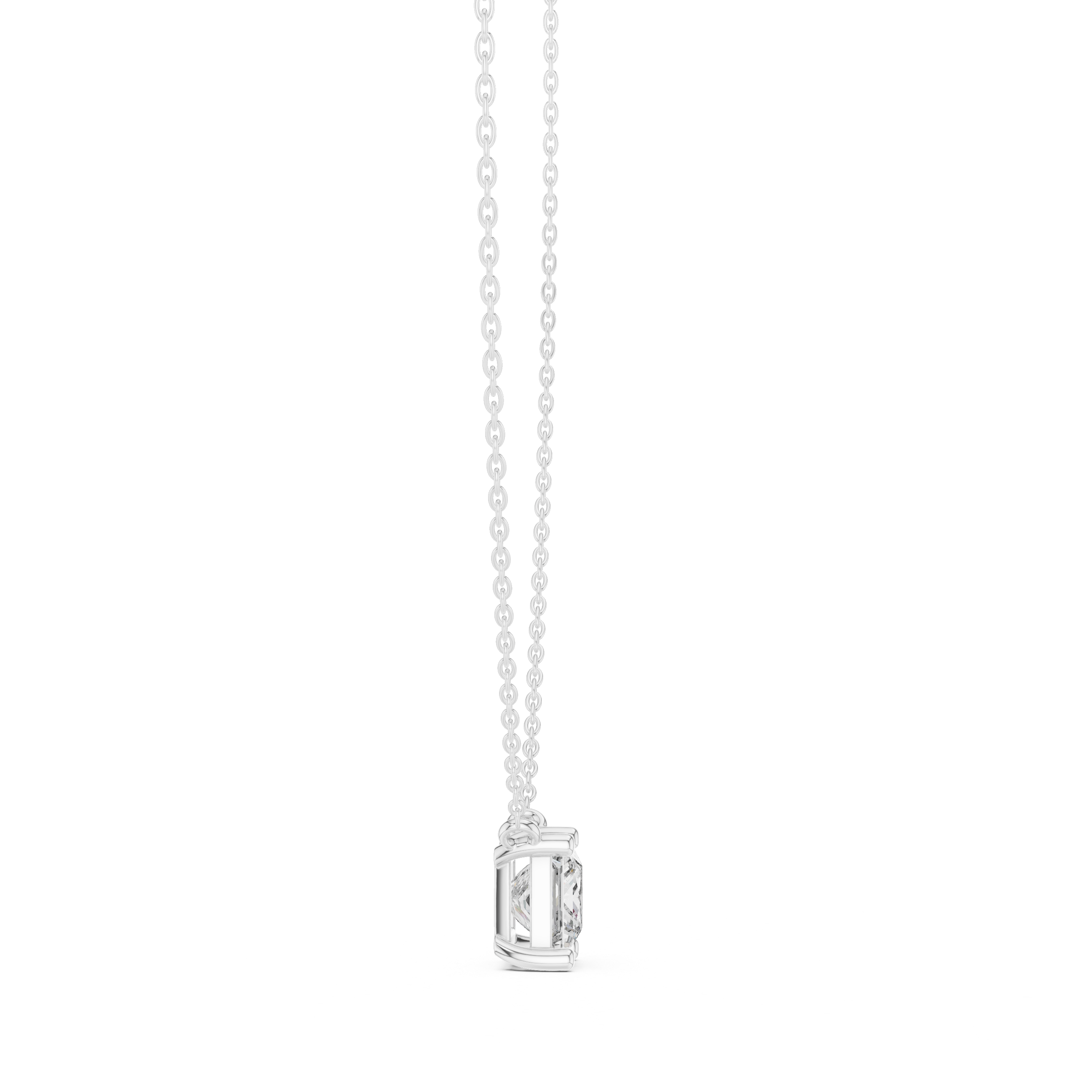 Moon Beam lab grown diamond pendant