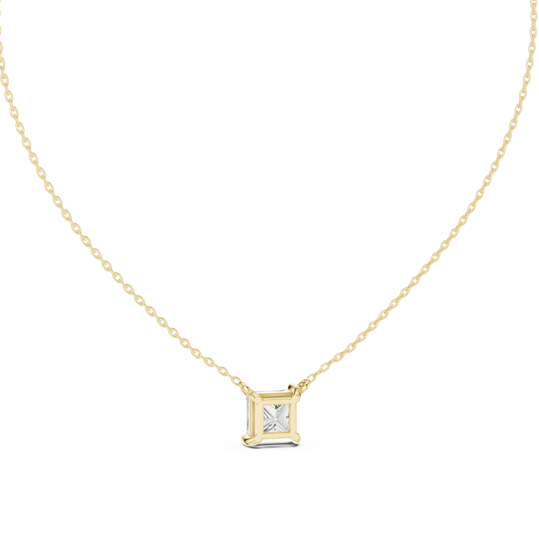 Moon Beam lab grown diamond pendant