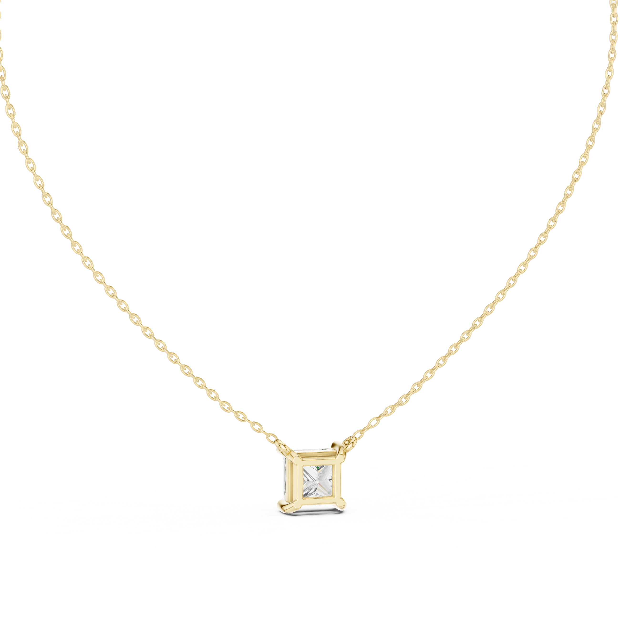 Moon Beam lab grown diamond pendant