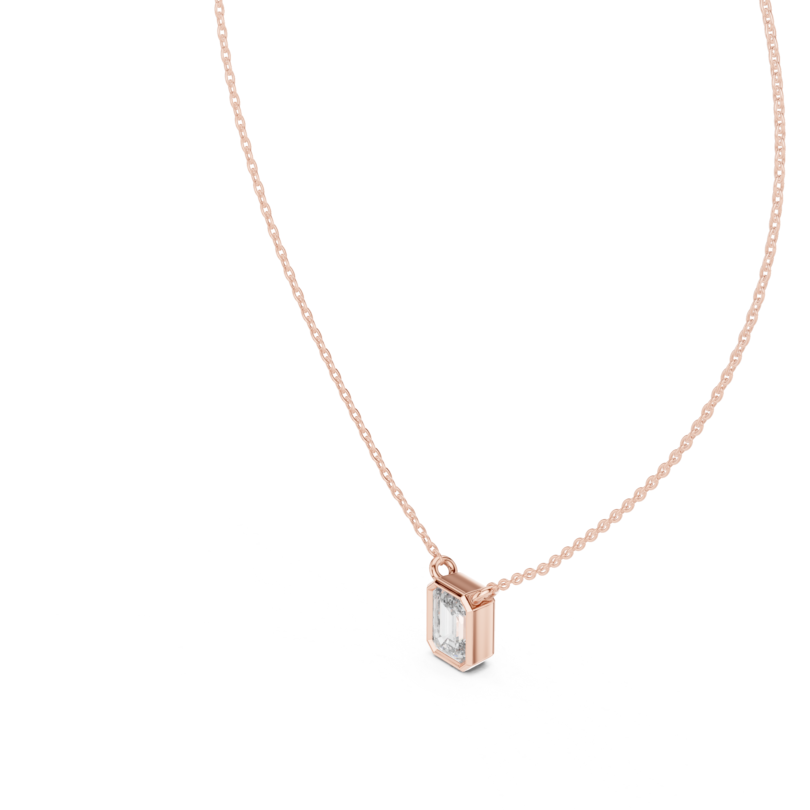 Better Half lab grown diamond pendant
