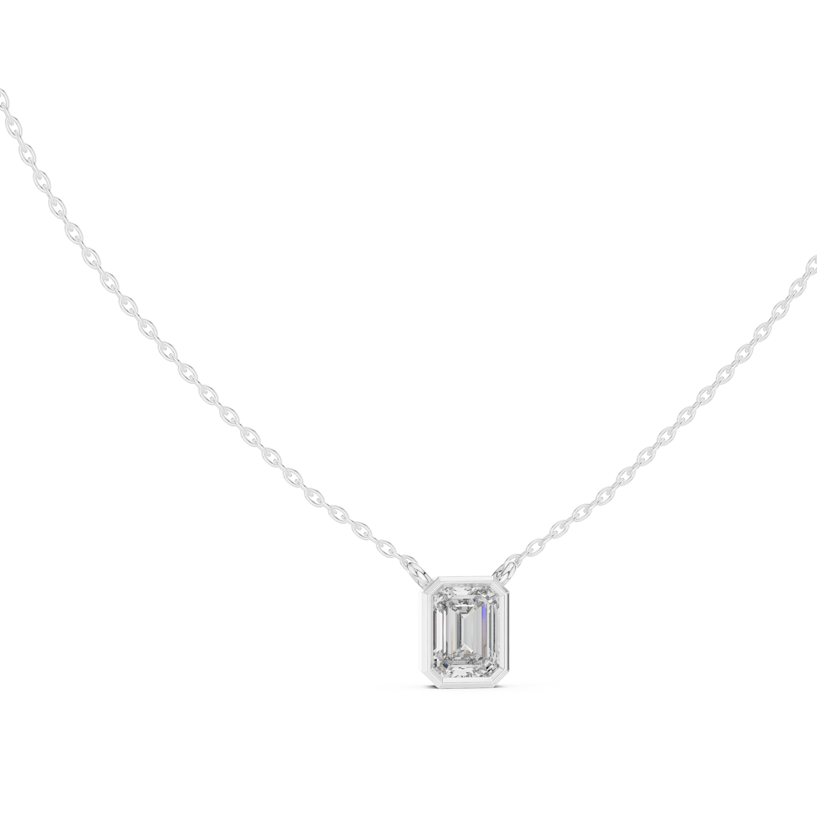 Better Half lab grown diamond pendant