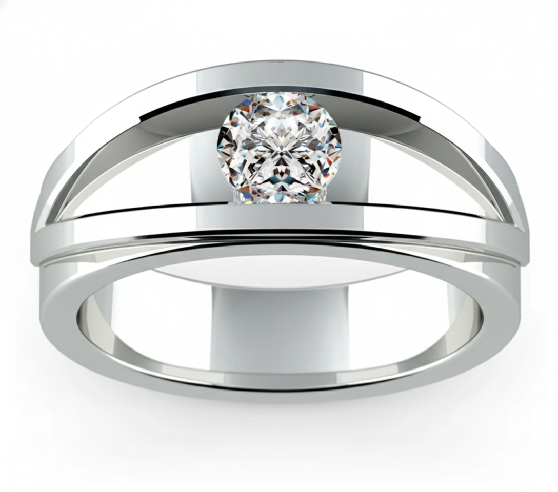The Nexus round Lab Grown Diamond Ring